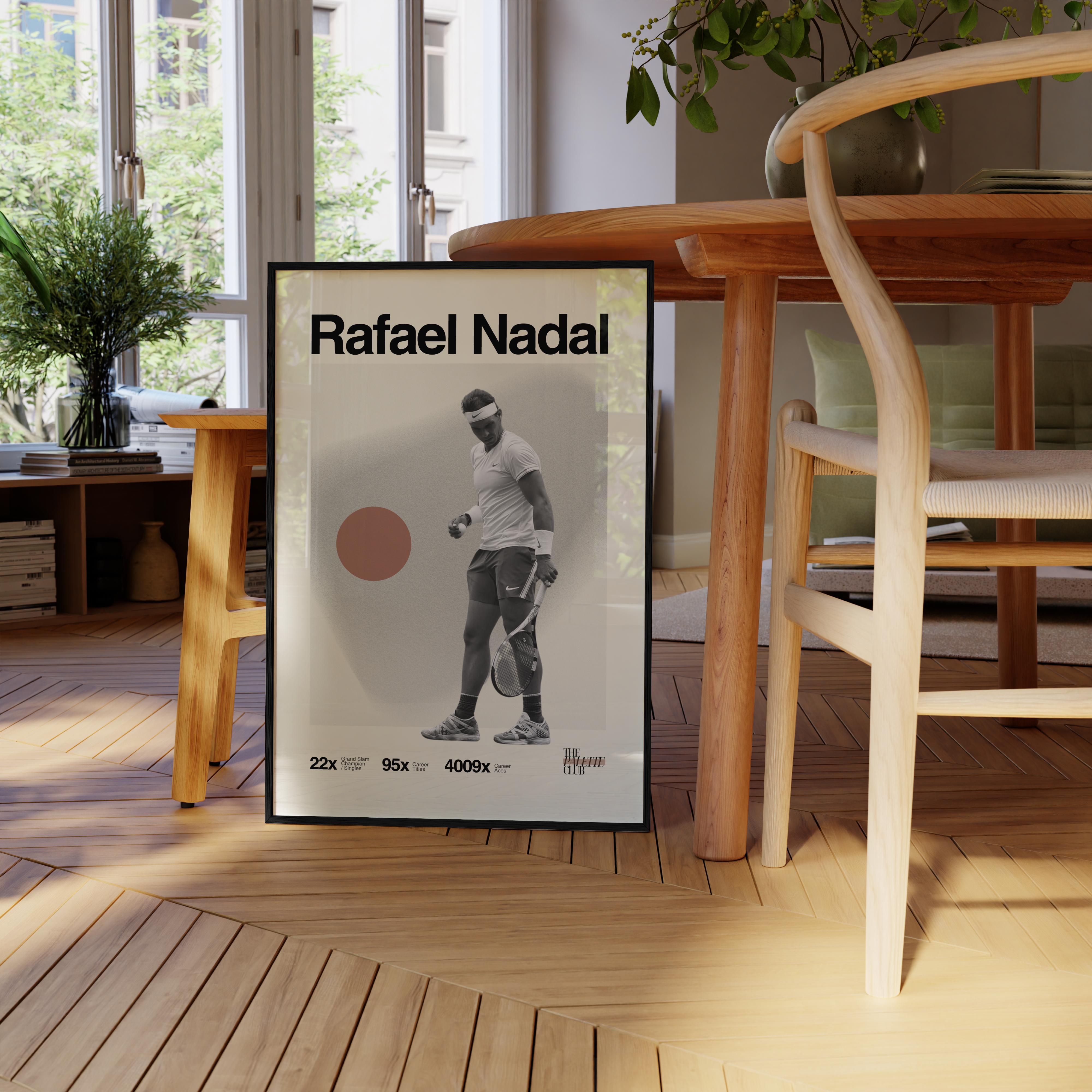 Rafael Nadal French Open Print