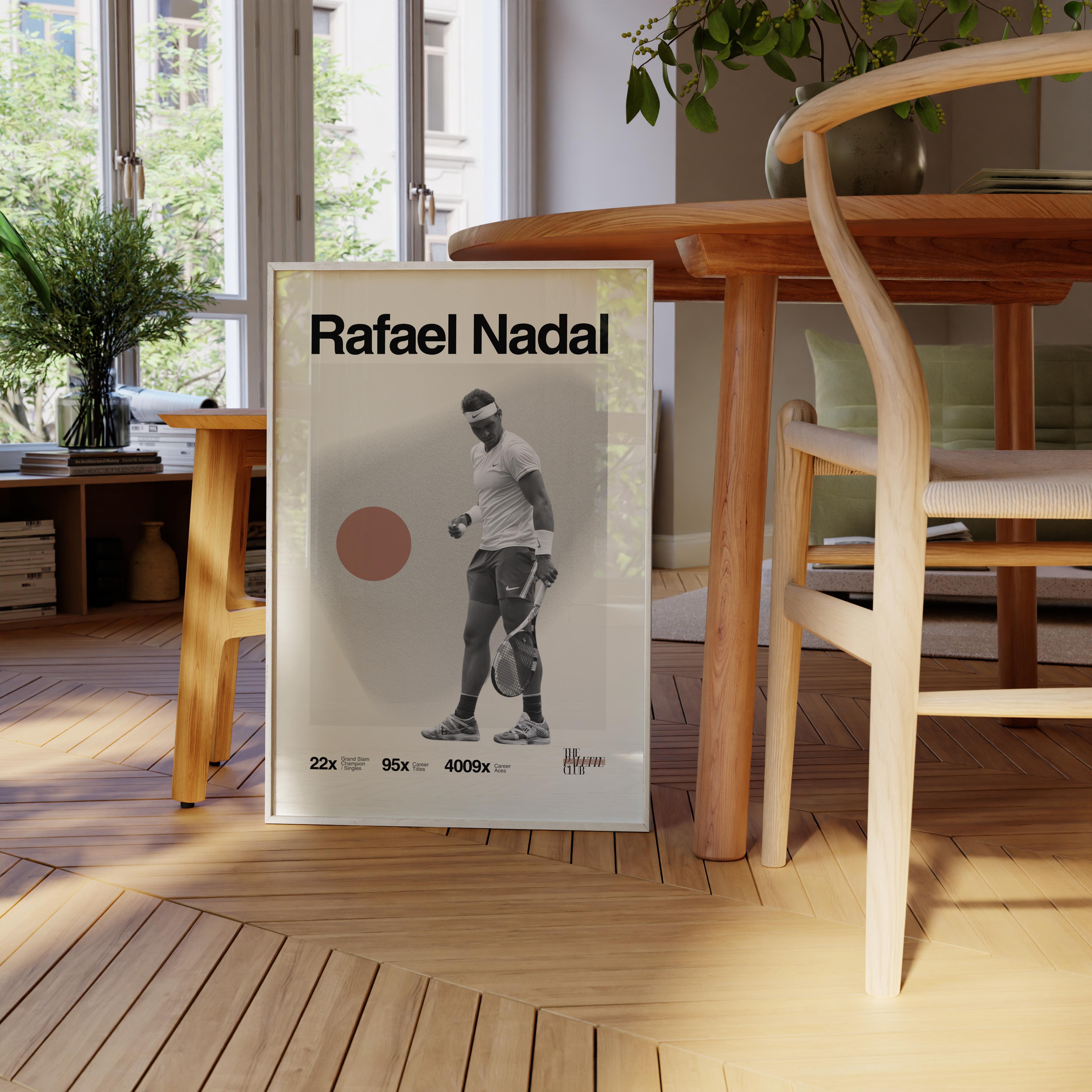 Rafael Nadal French Open Print