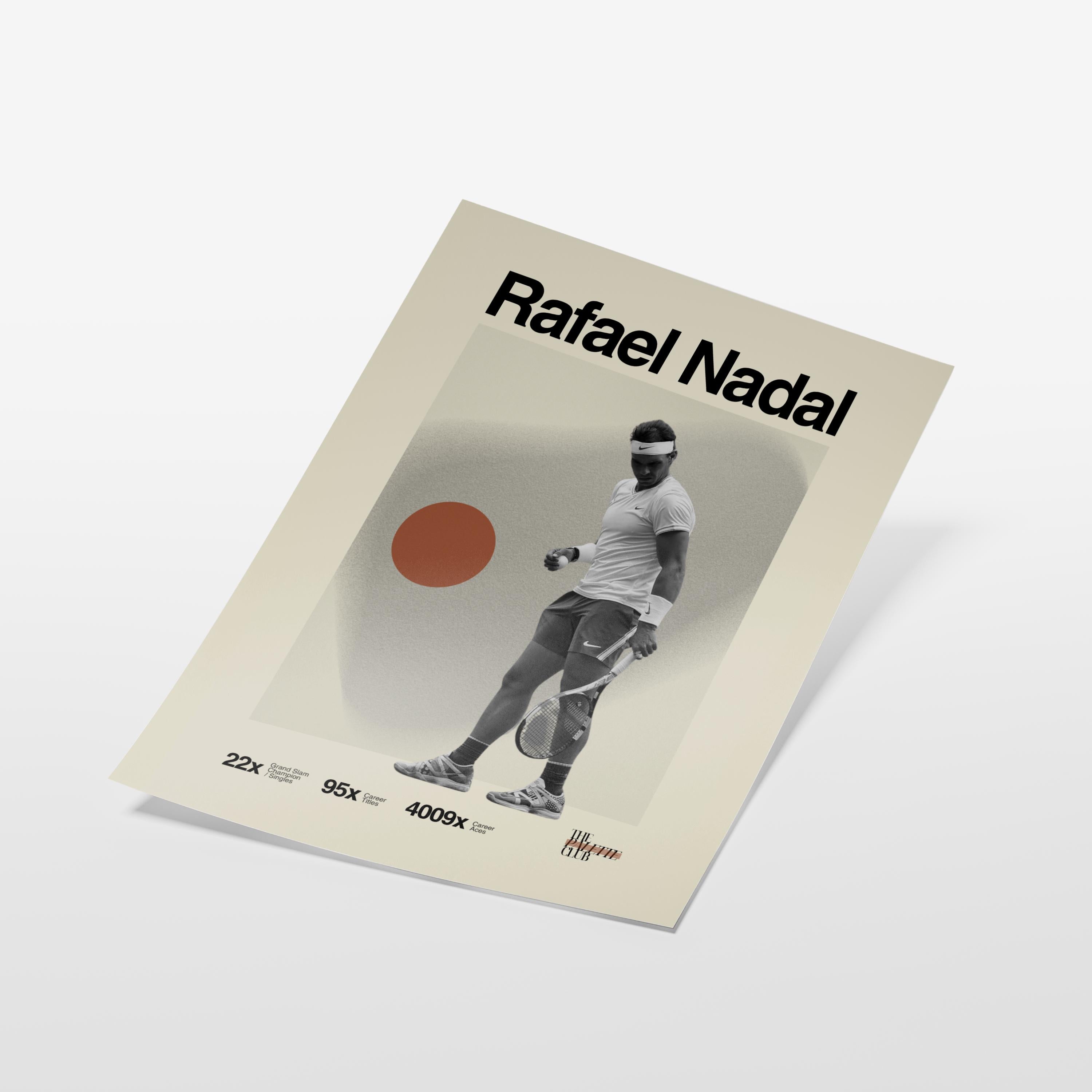 Rafael Nadal French Open Print