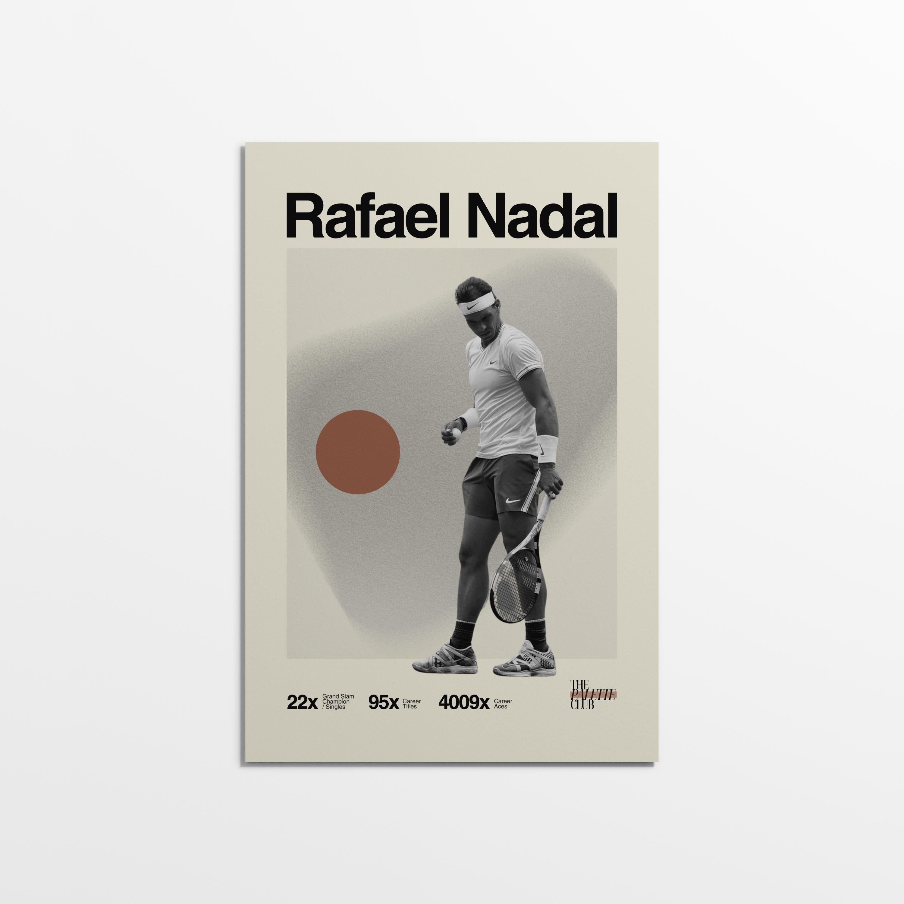 Rafael Nadal French Open Print