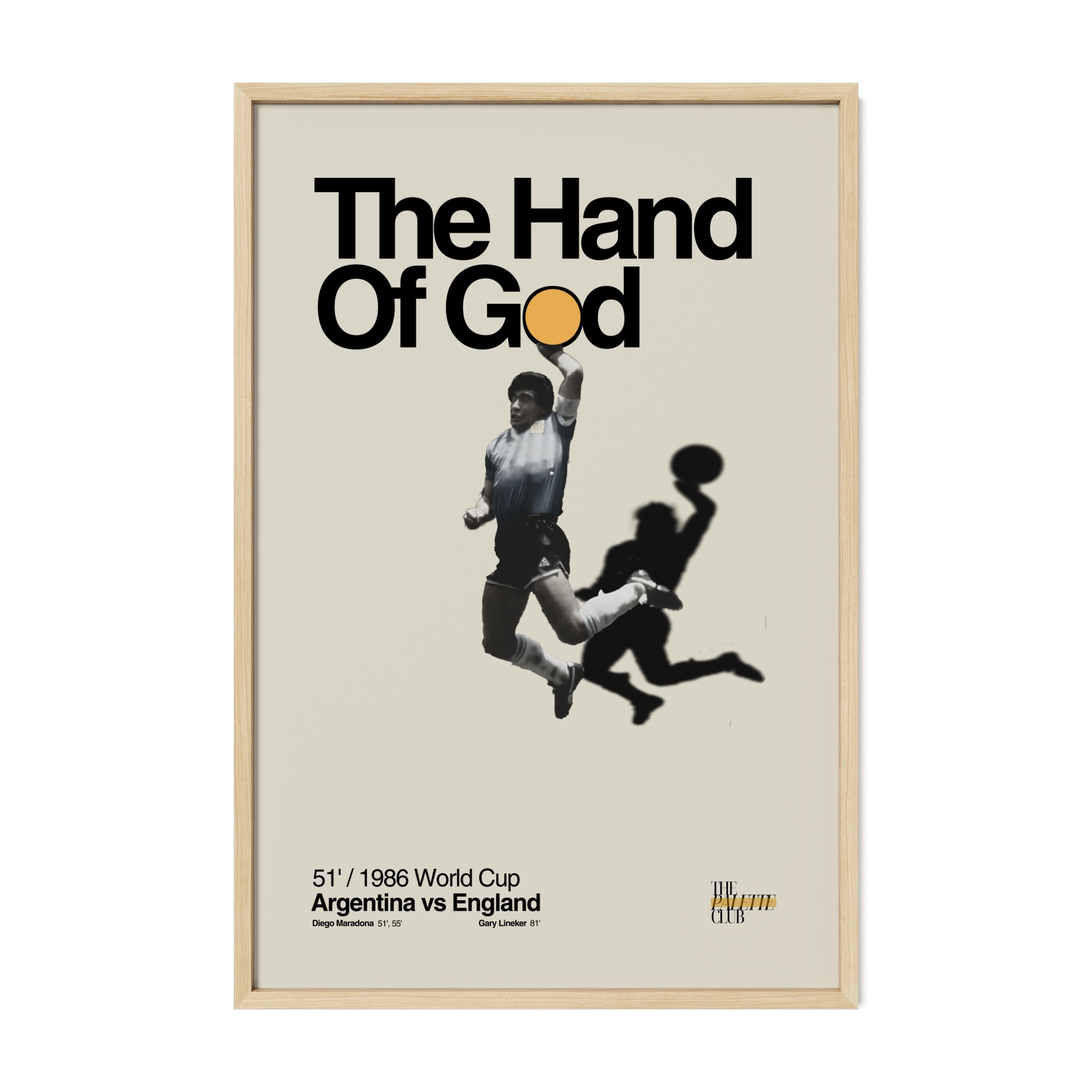 Maradona "Hand of God" Print v2
