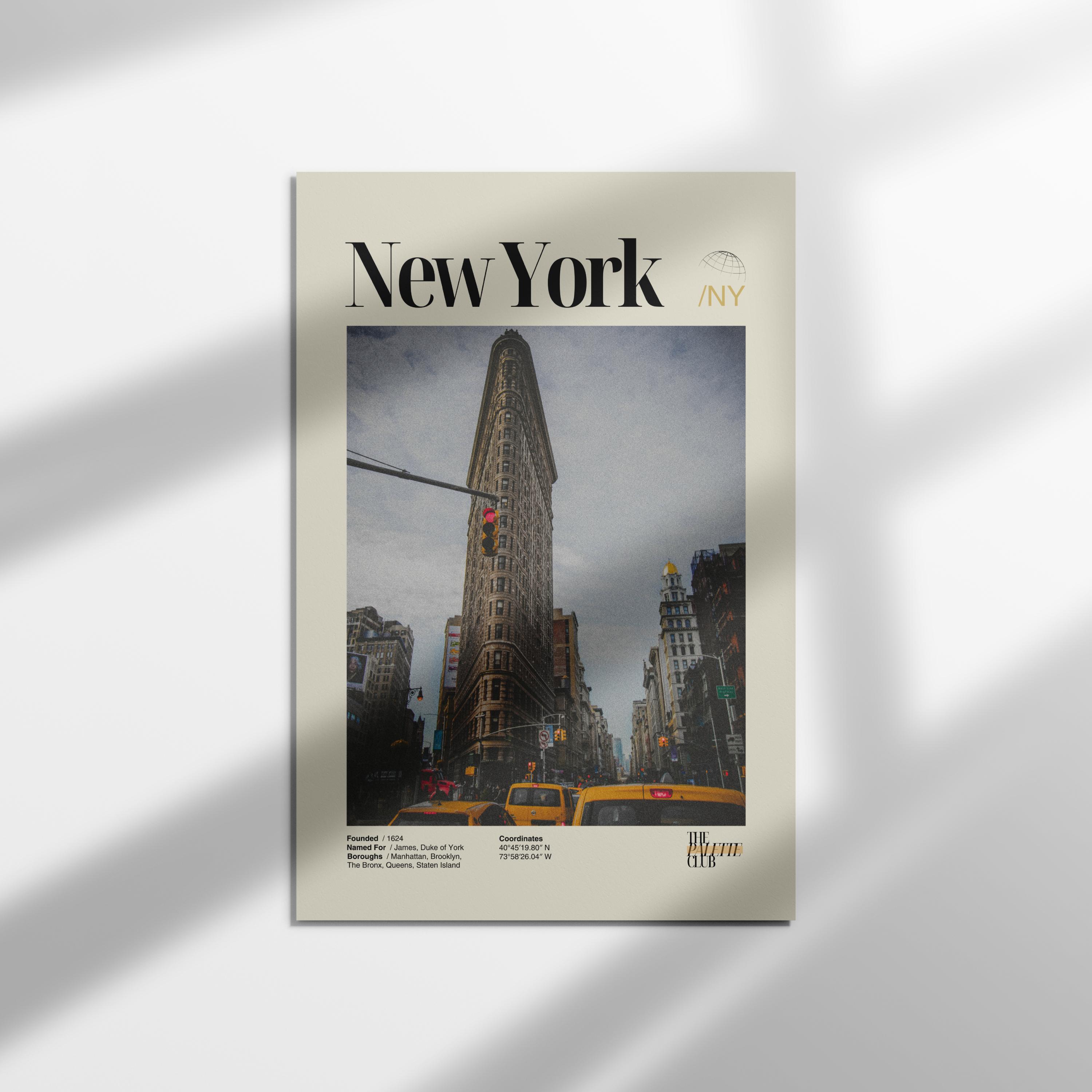 New York City Flatiron Print