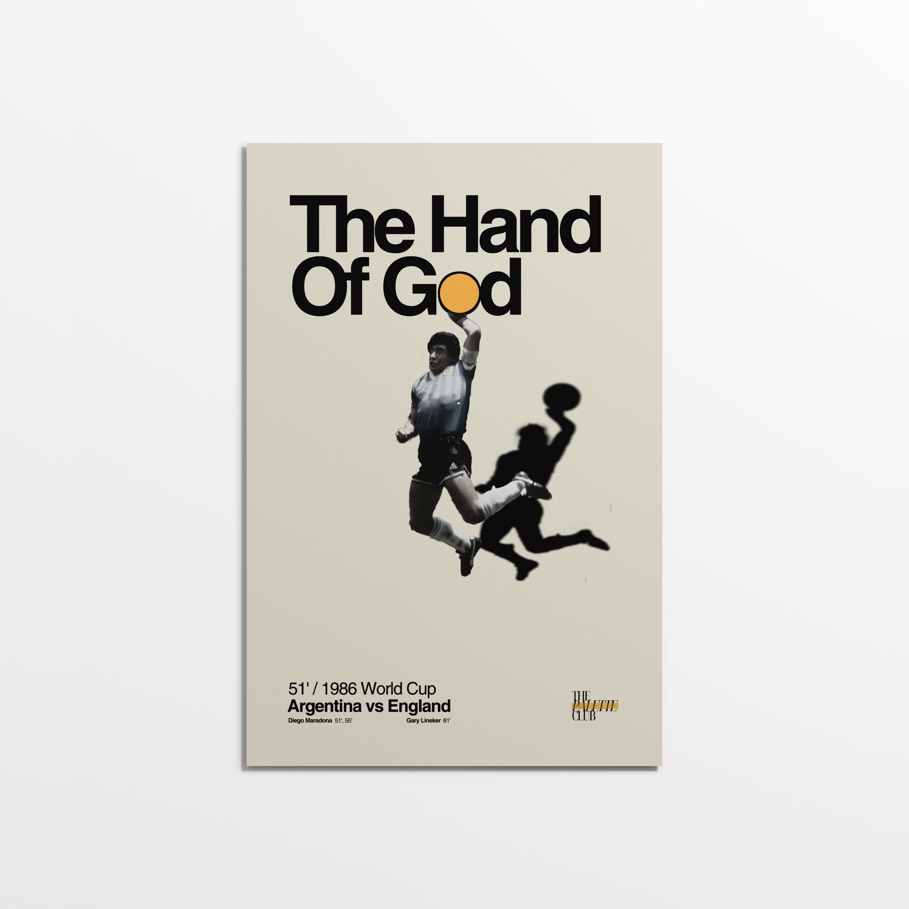 Maradona "Hand of God" Print v2