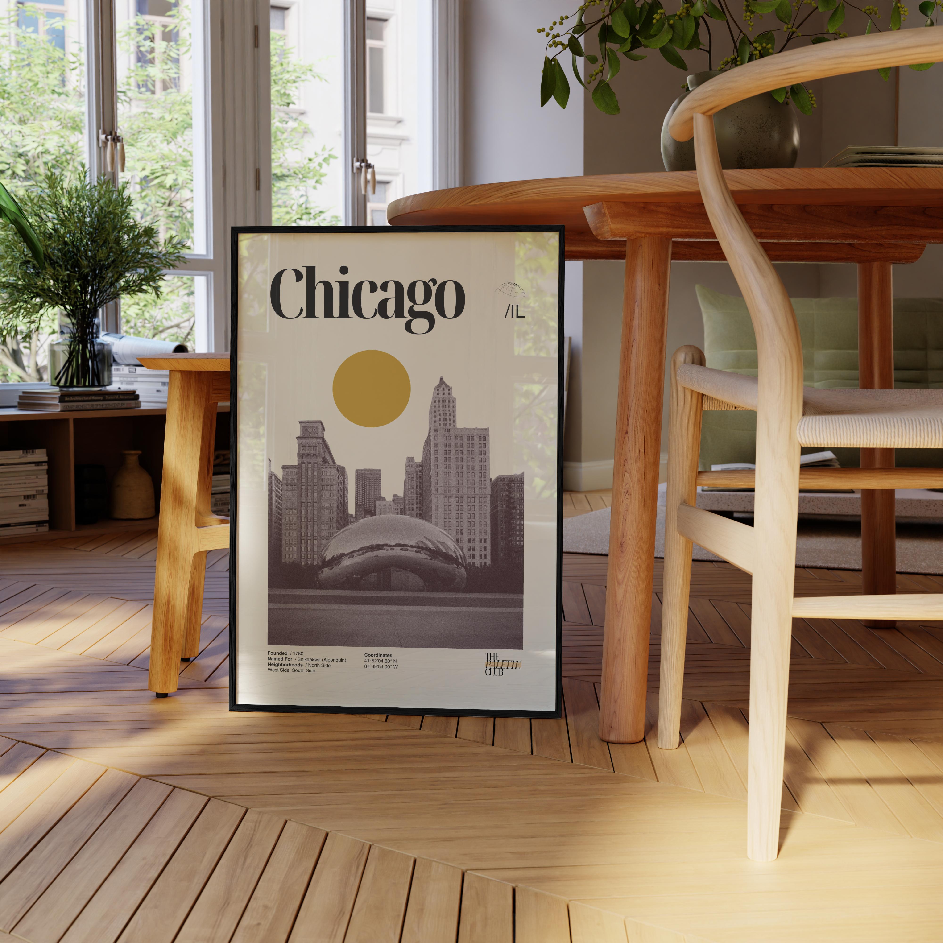 Chicago Bean Print v1