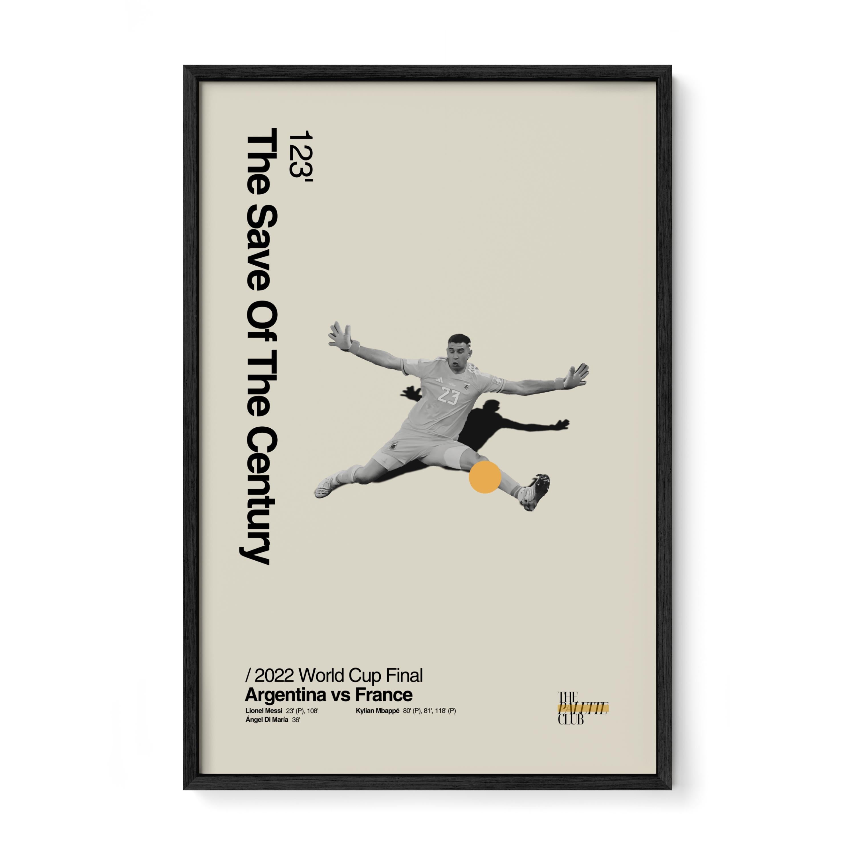 Emiliano Martinez Argentina World Cup Print v1