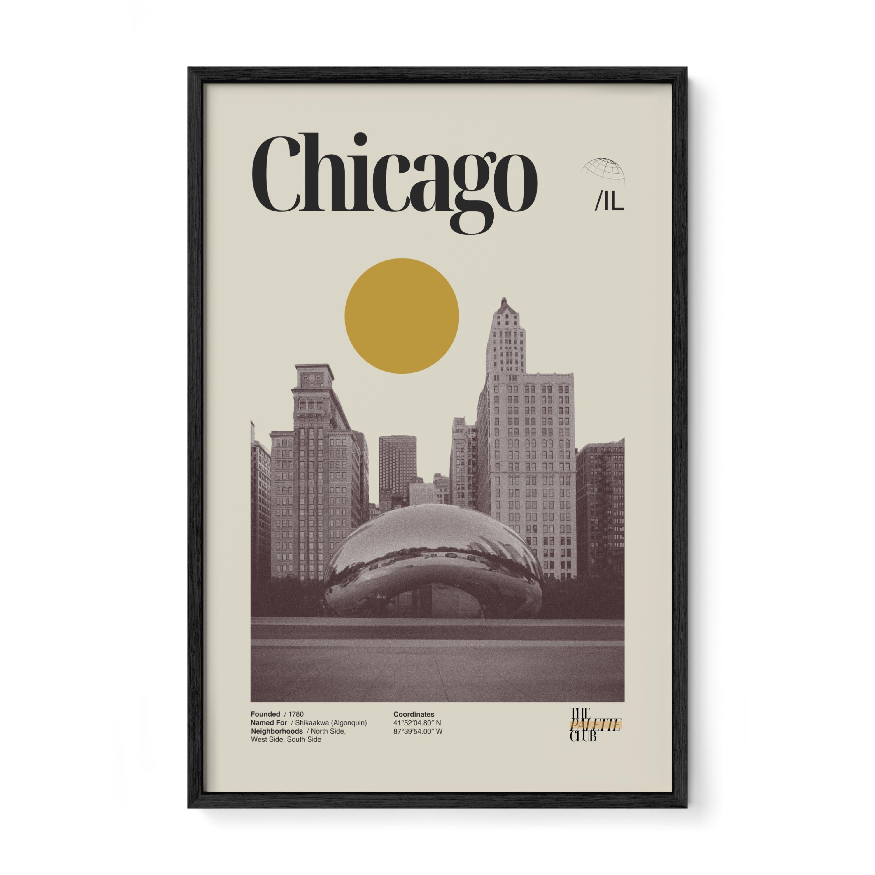 Chicago Bean Print v1
