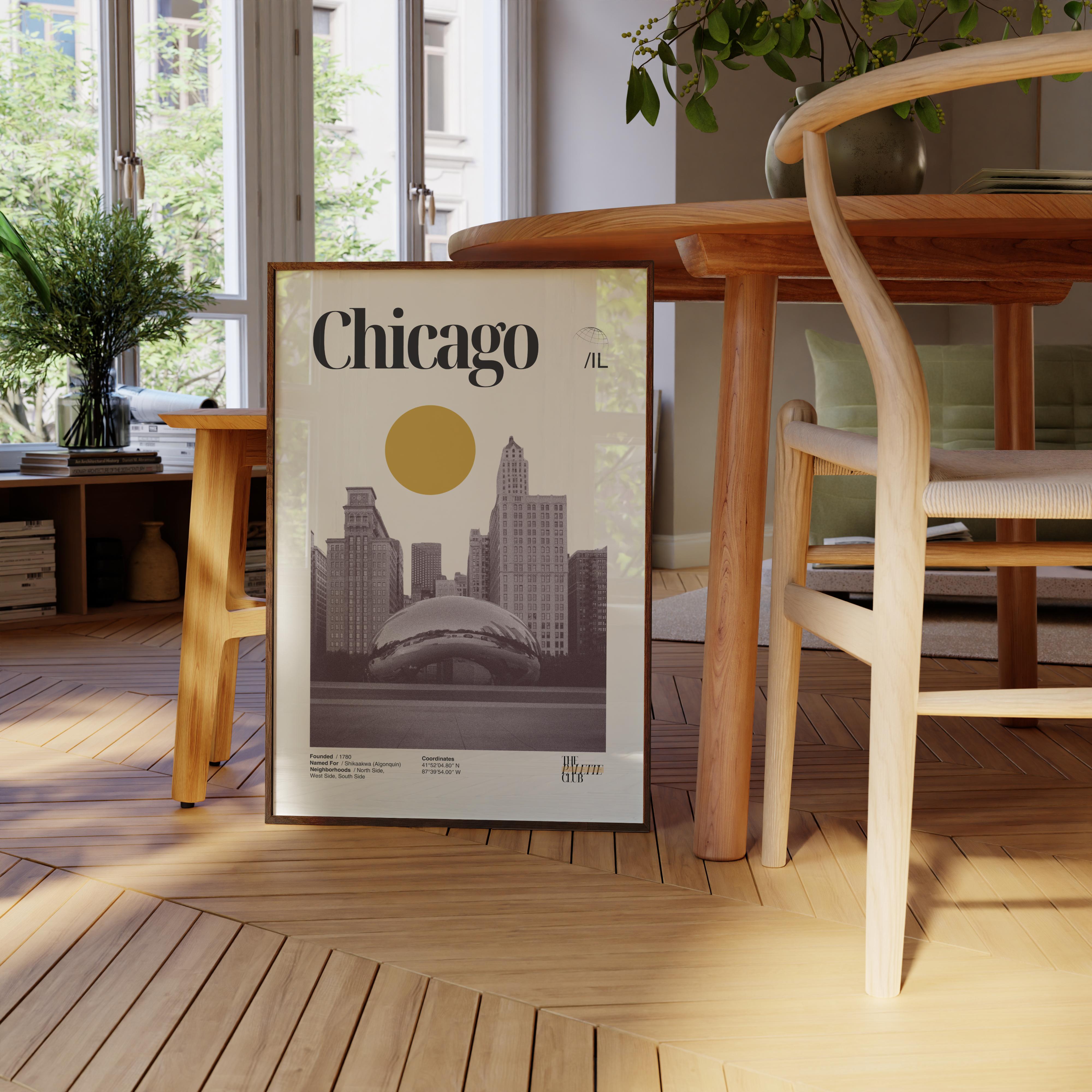 Chicago Bean Print v1