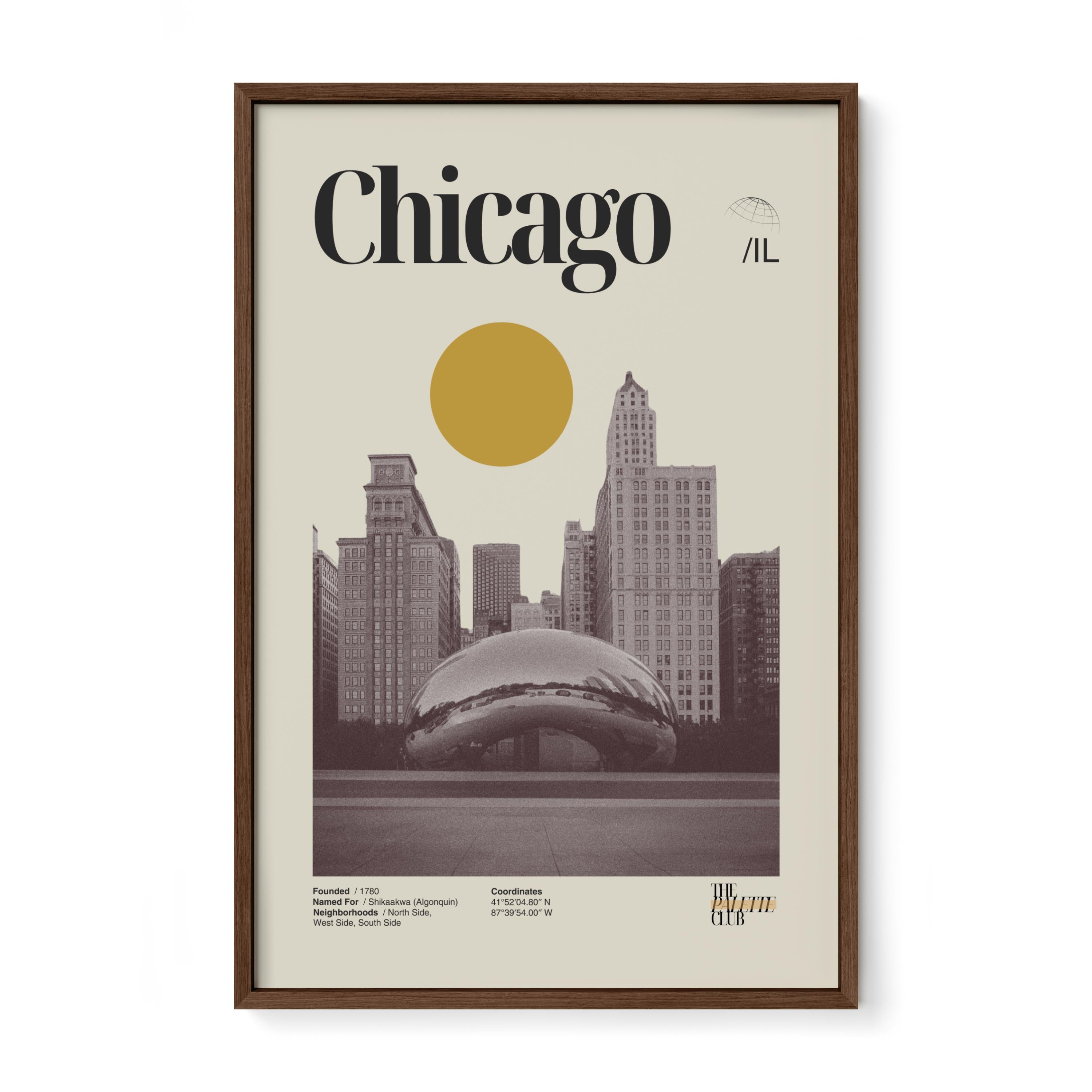 Chicago Bean Print v1