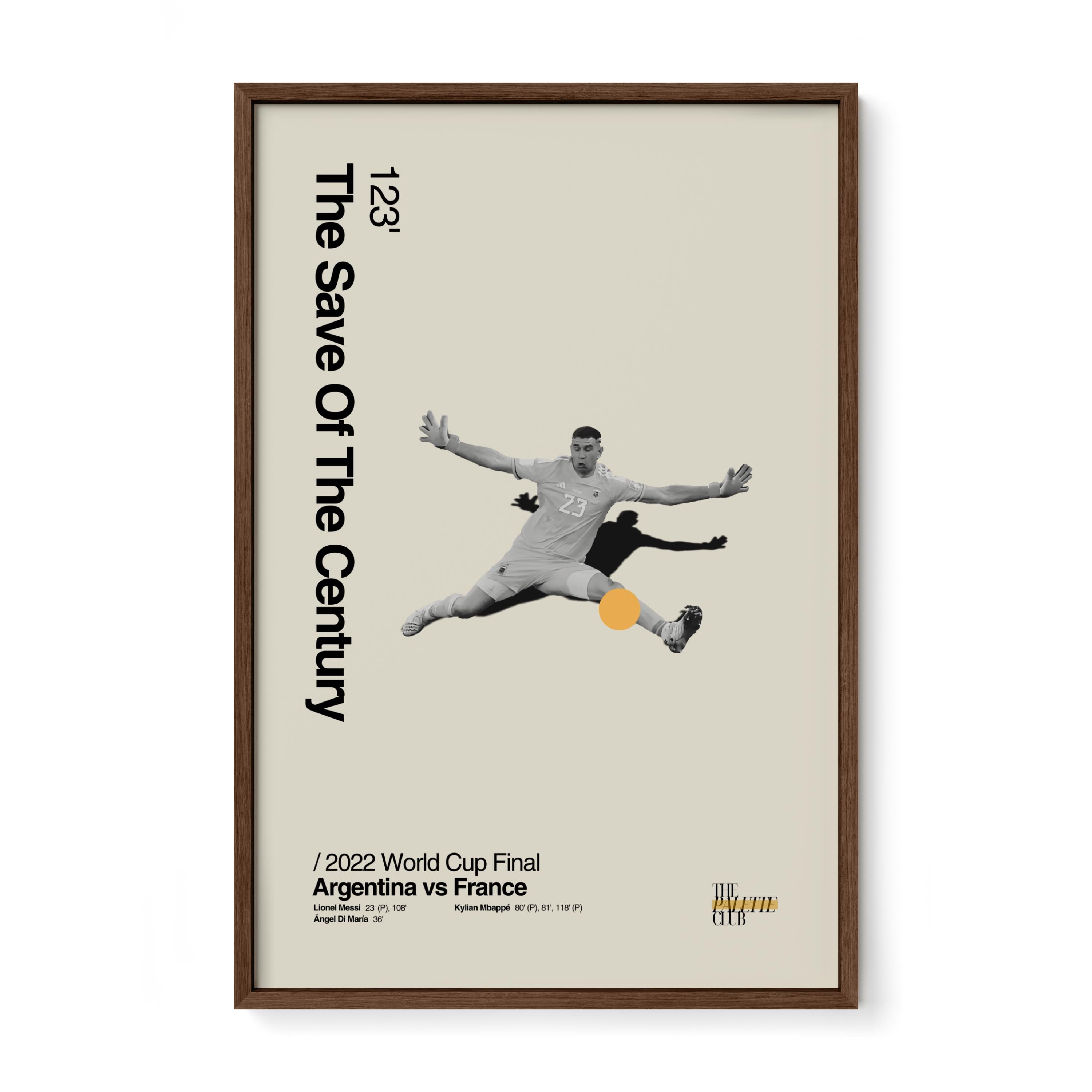 Emiliano Martinez Argentina World Cup Print v1
