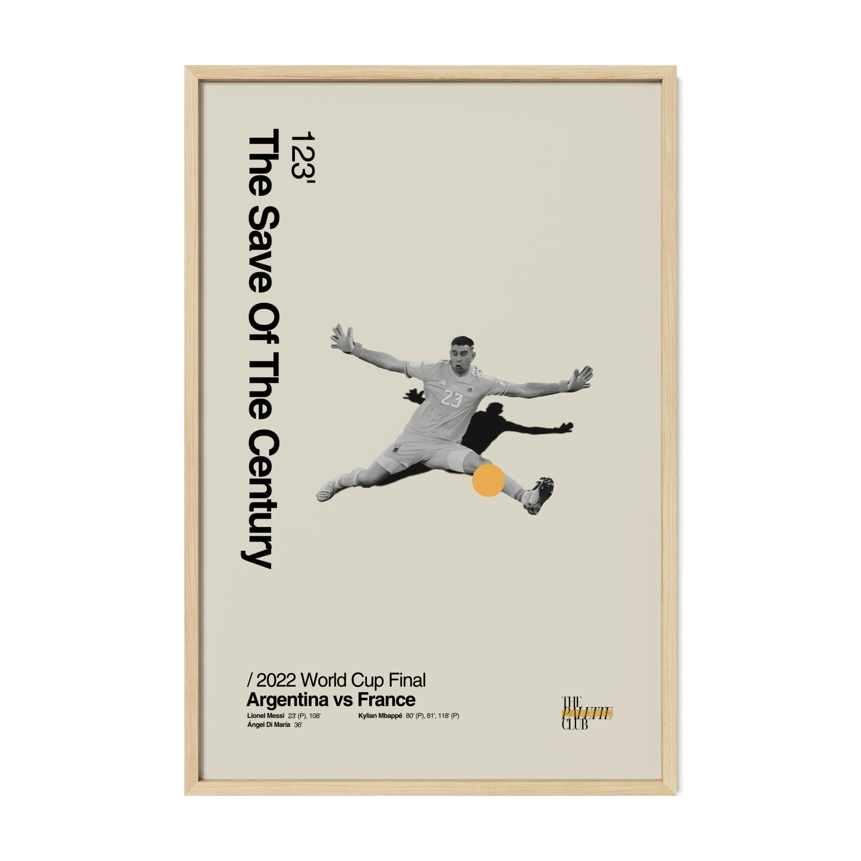 Emiliano Martinez Argentina World Cup Print v1