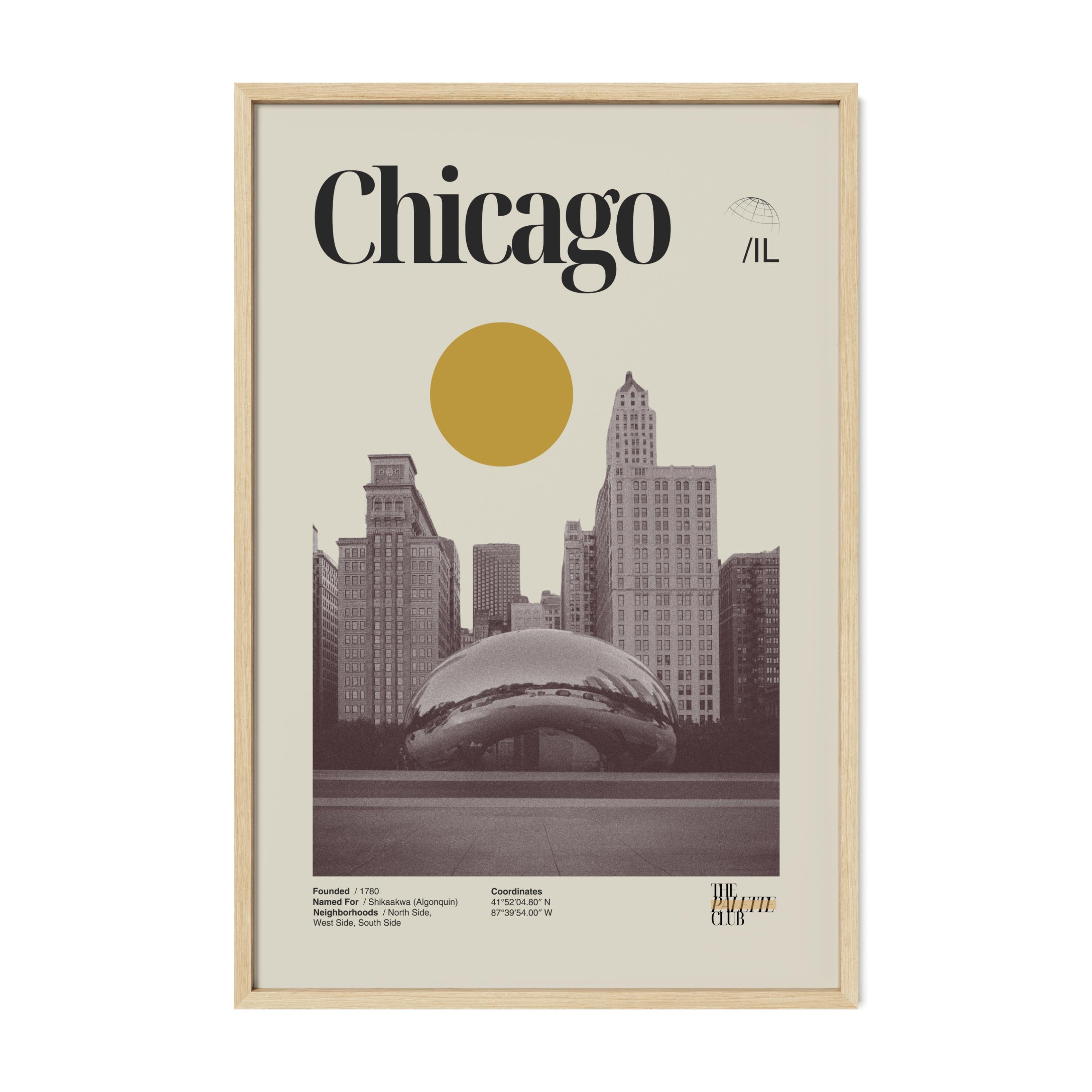Chicago Bean Print v1