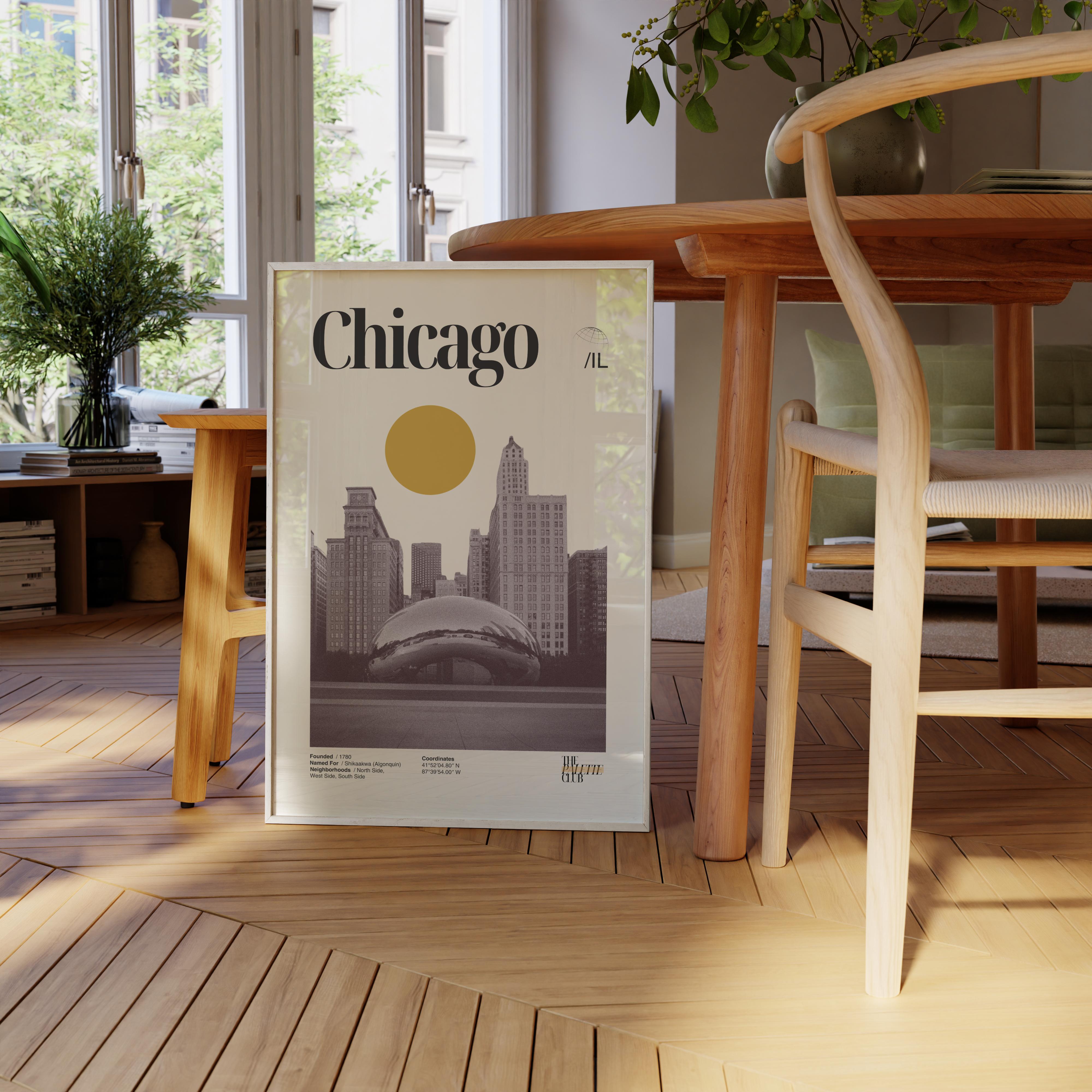 Chicago Bean Print v1