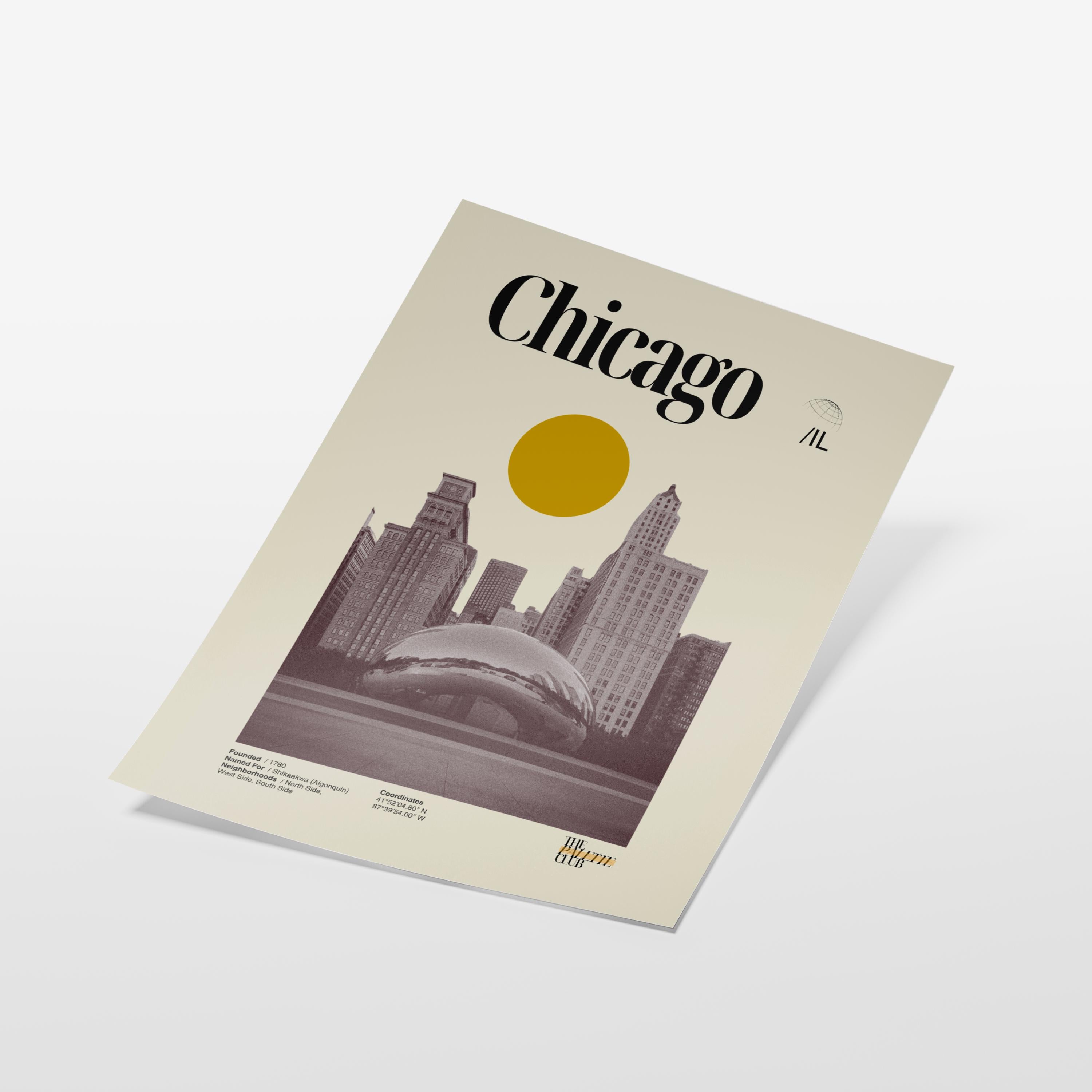 Chicago Bean Print v1