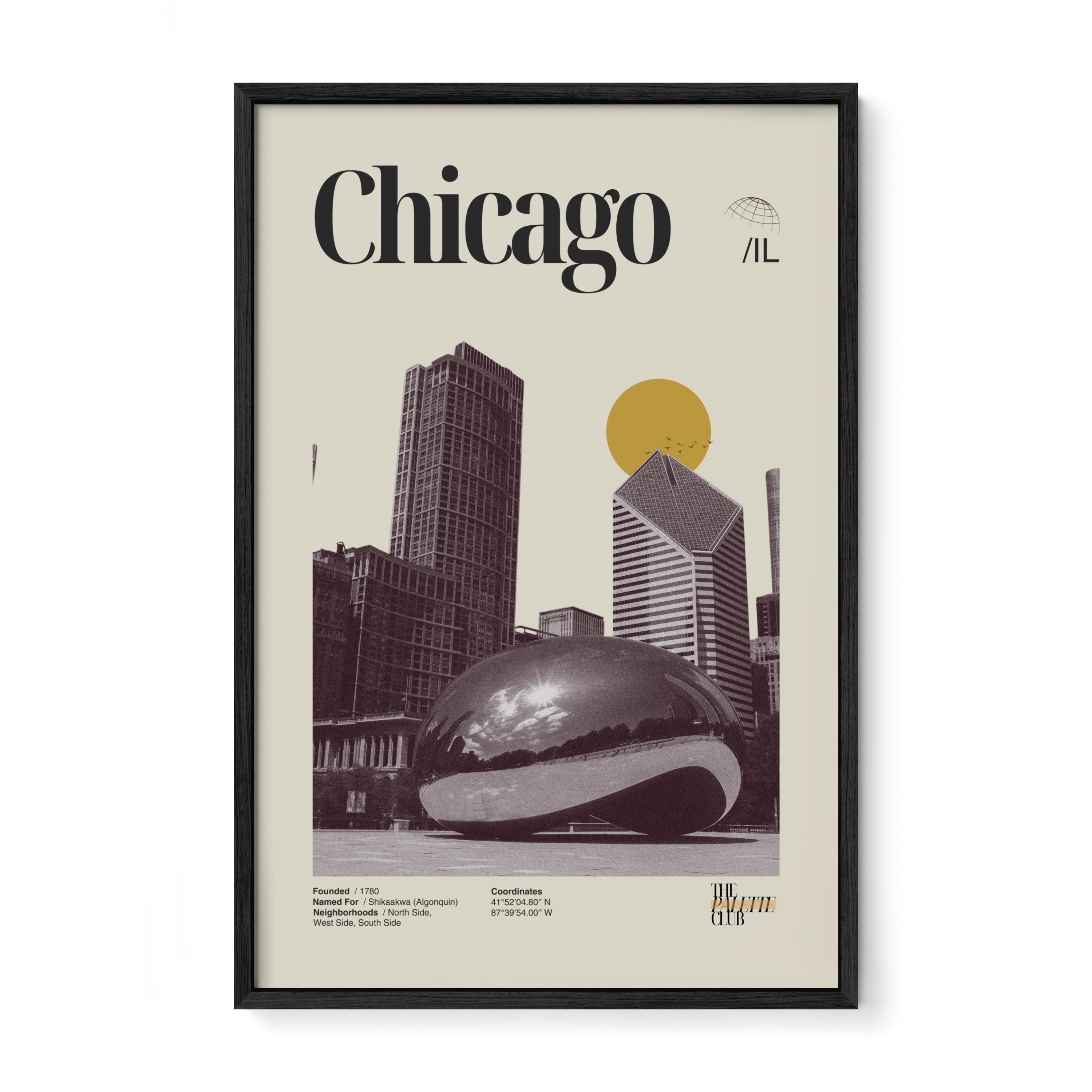 Chicago Bean Print v2