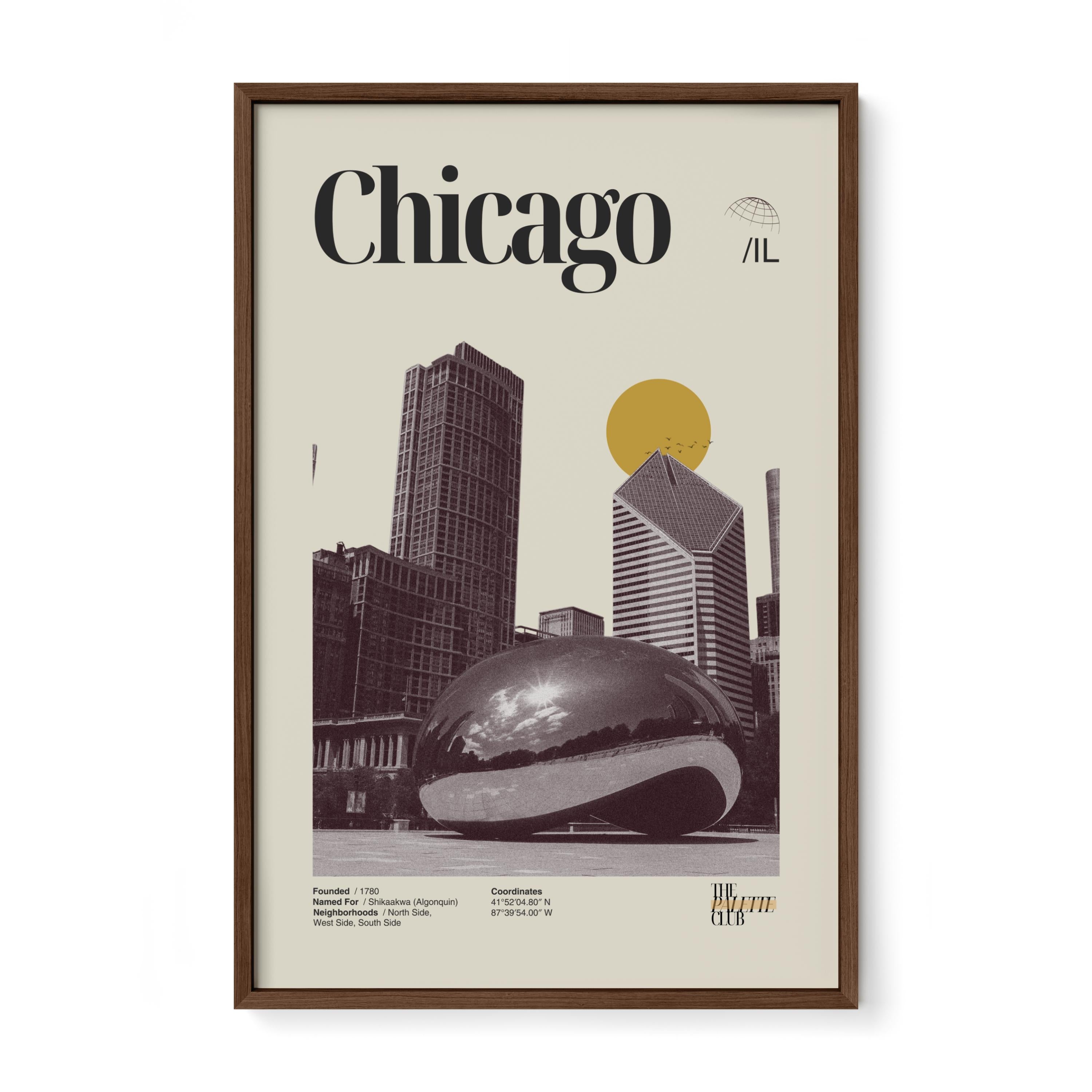Chicago Bean Print v2