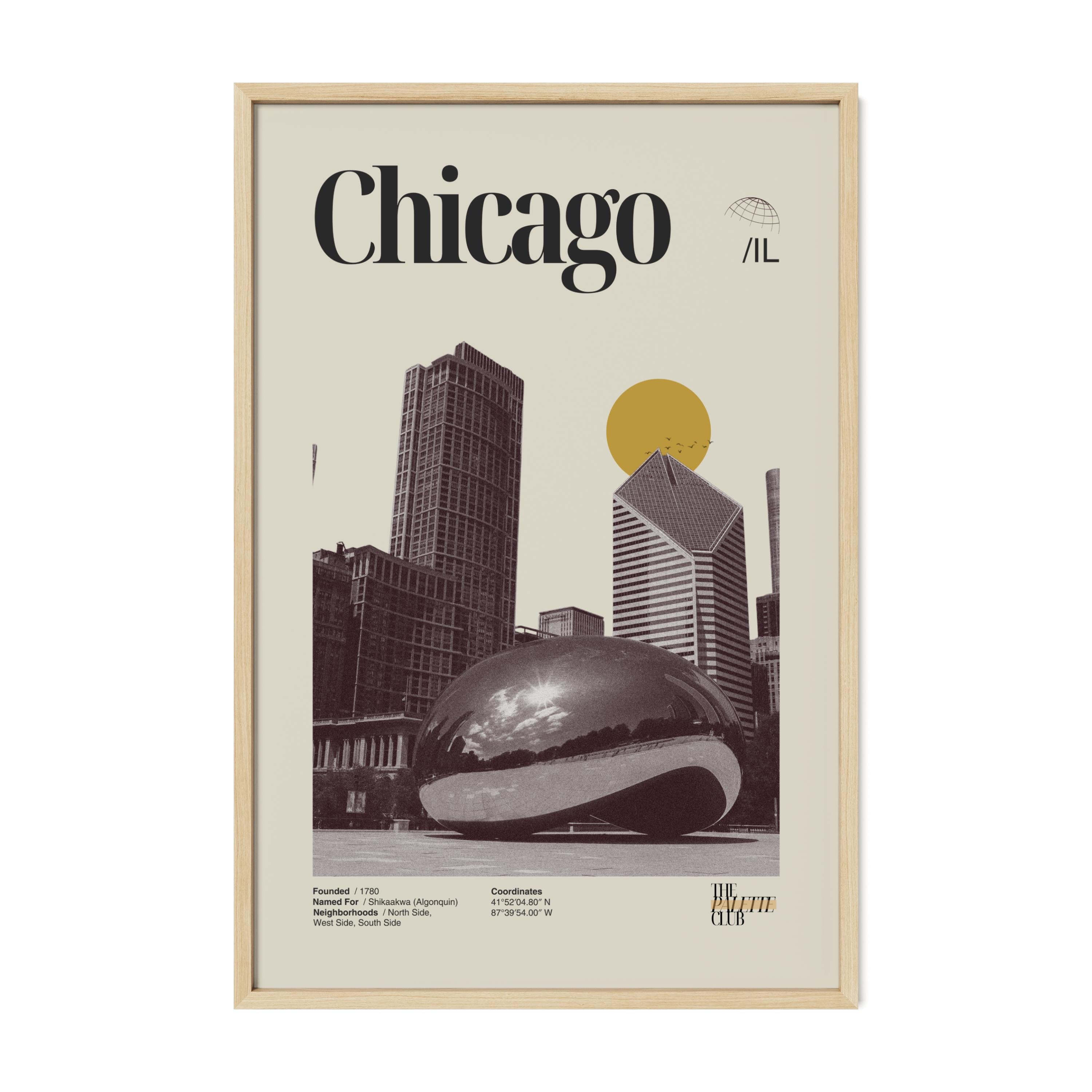 Chicago Bean Print v2