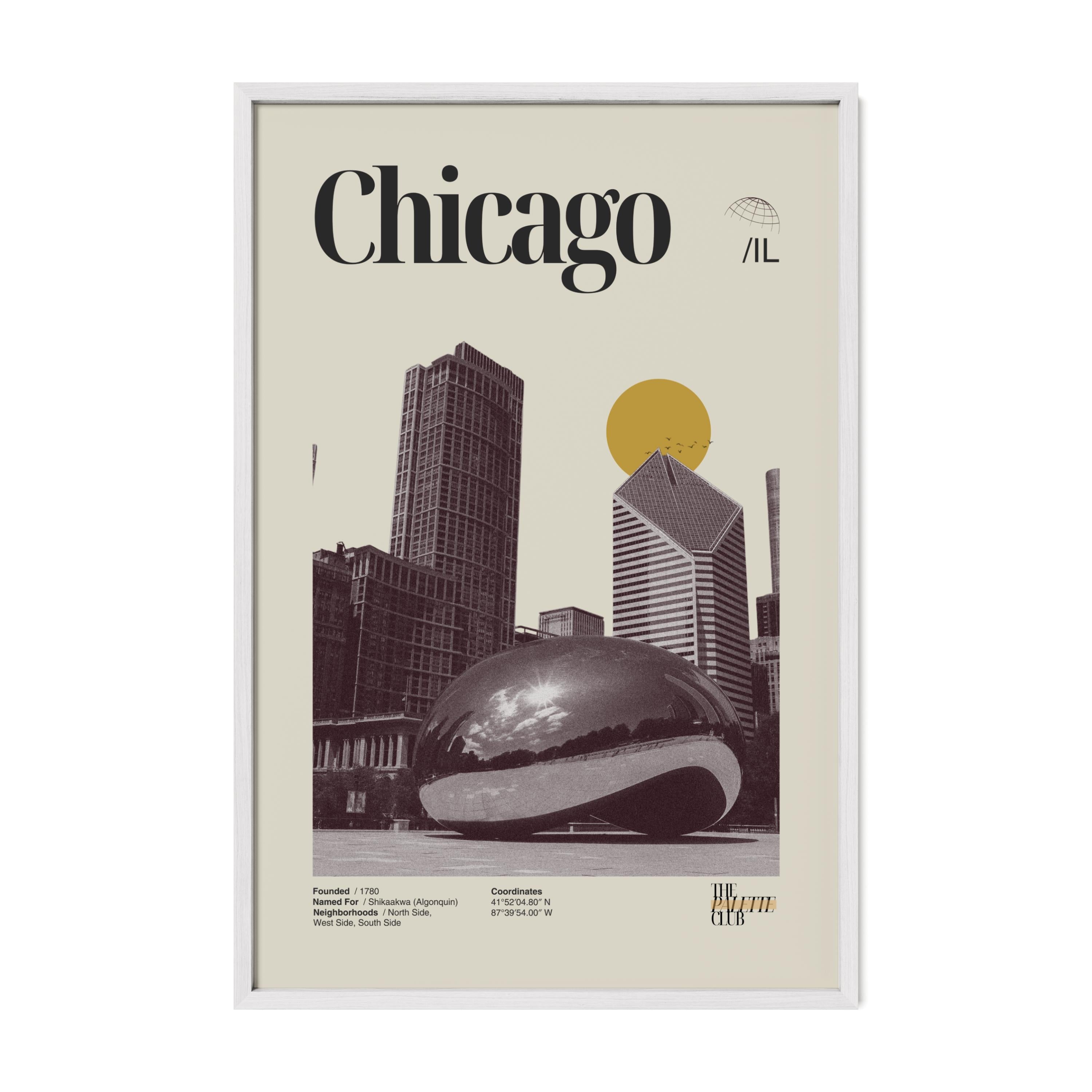 Chicago Bean Print v2