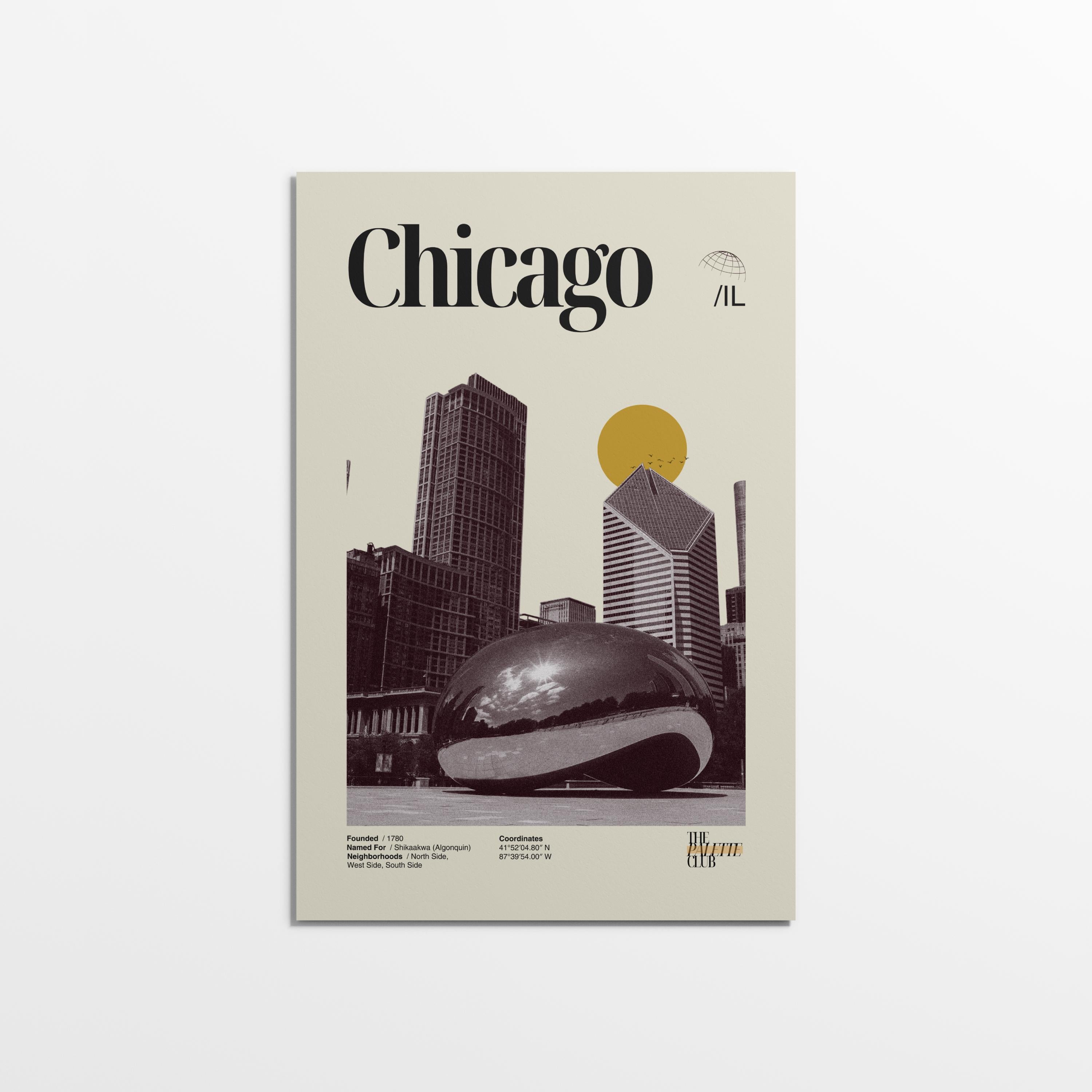 Chicago Bean Print v2
