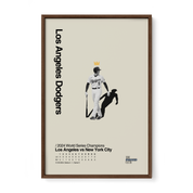 Freddie Freeman "King" 2024 World Series Poster