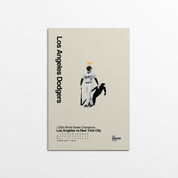 Freddie Freeman "King" 2024 World Series Poster