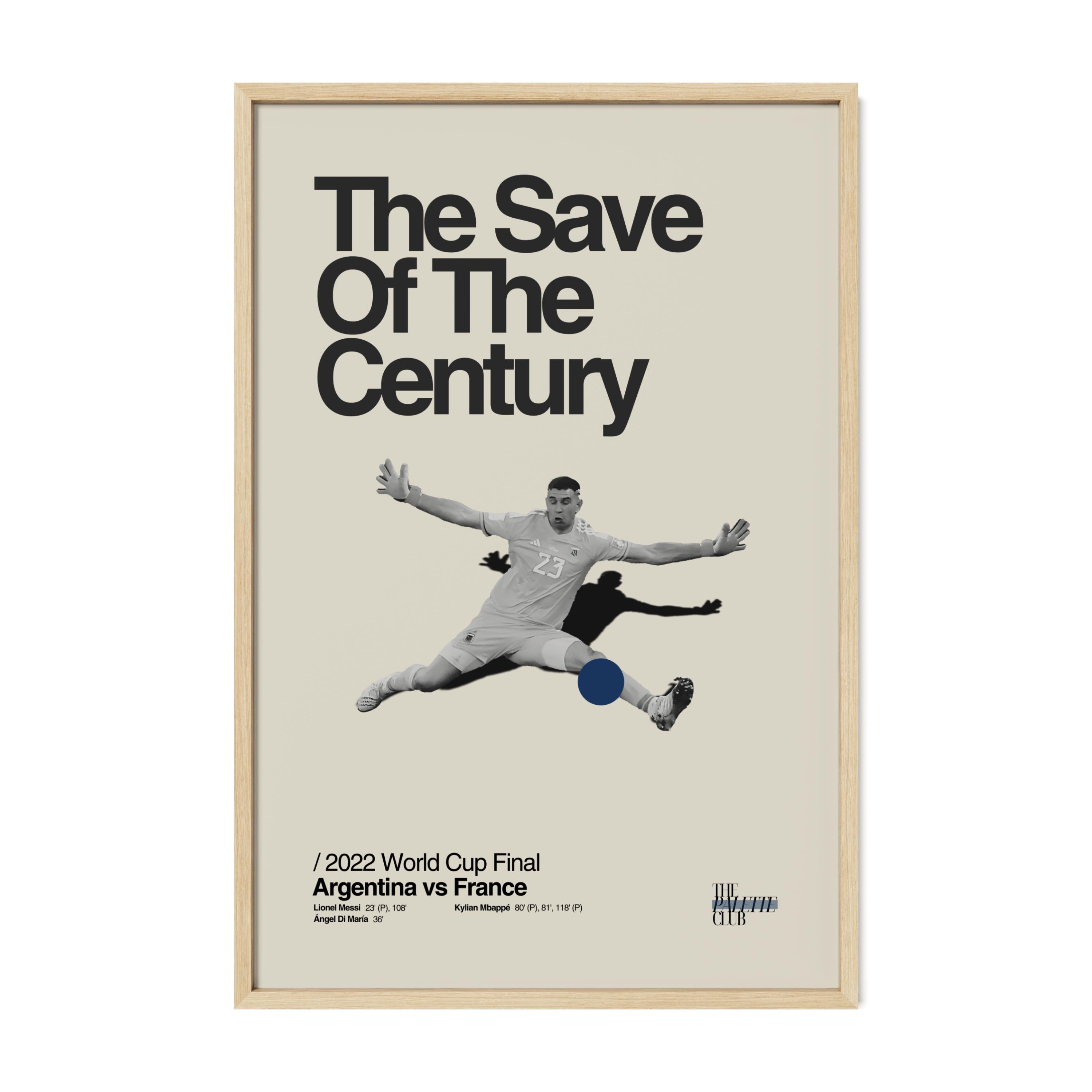 Emiliano Martinez Argentina World Cup Print v2