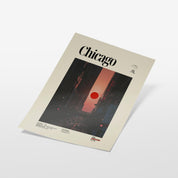 Chicago-henge Sunset Print