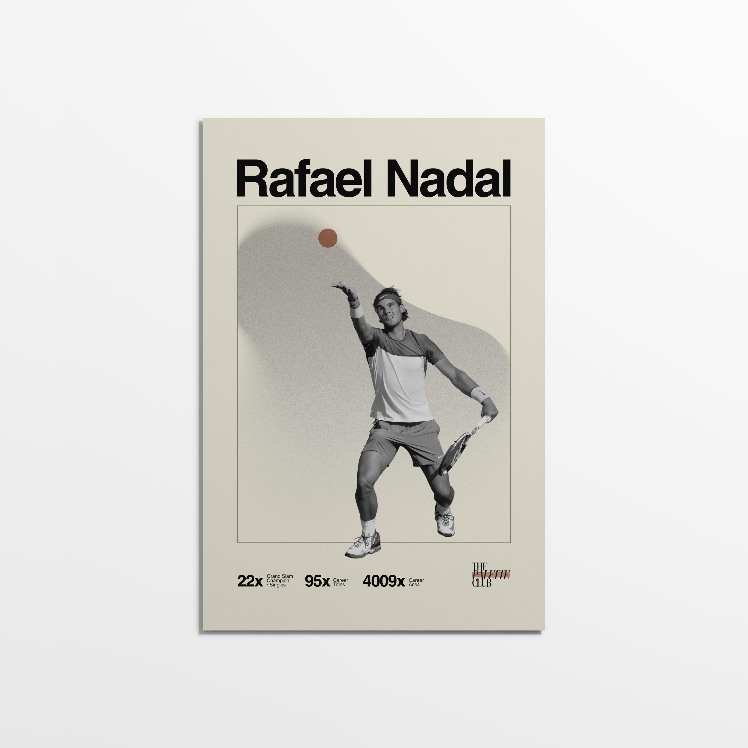 Rafael Nadal French Open Print v2