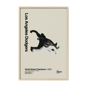 LA Dodgers 2024 Pitcher Poster