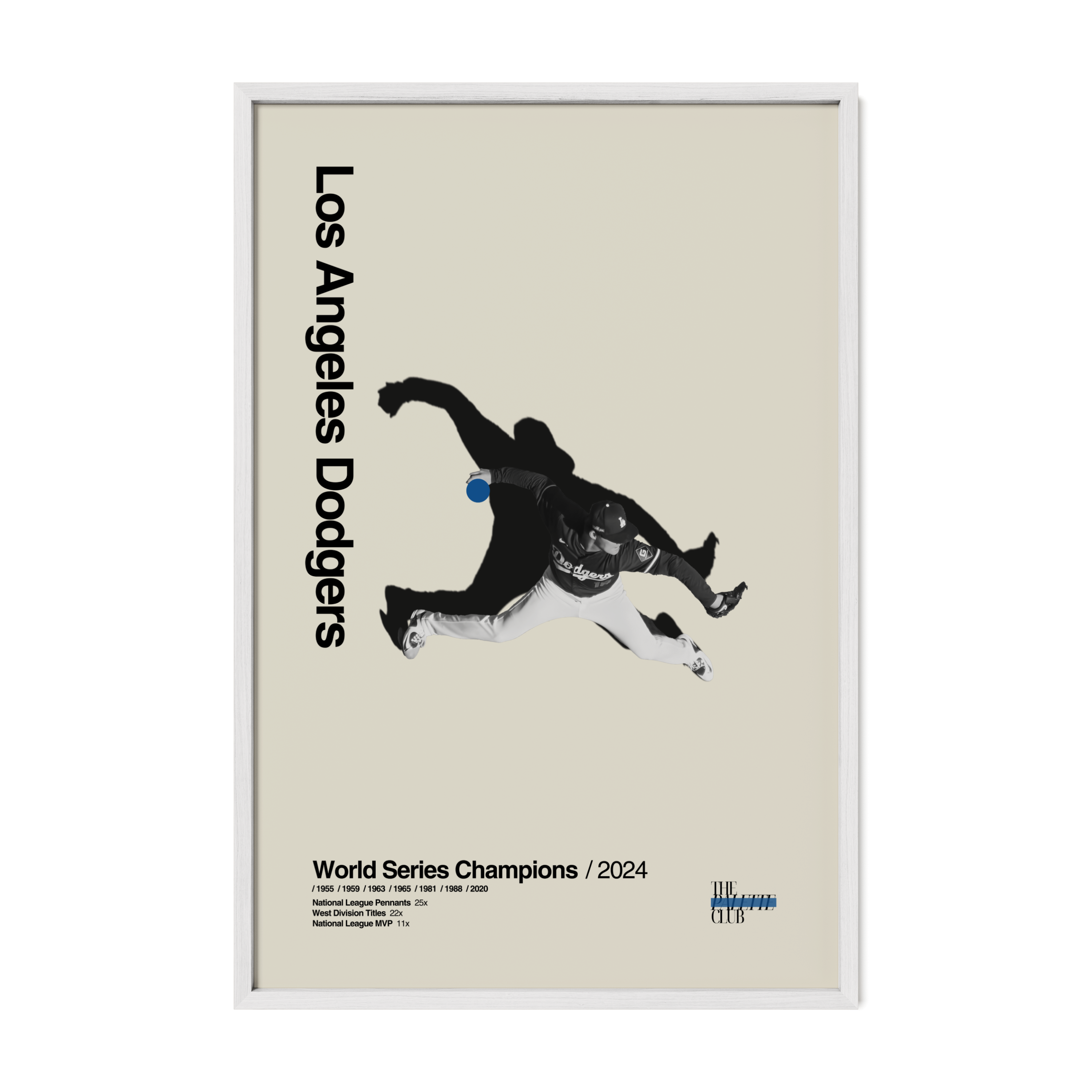 LA Dodgers 2024 Pitcher Poster