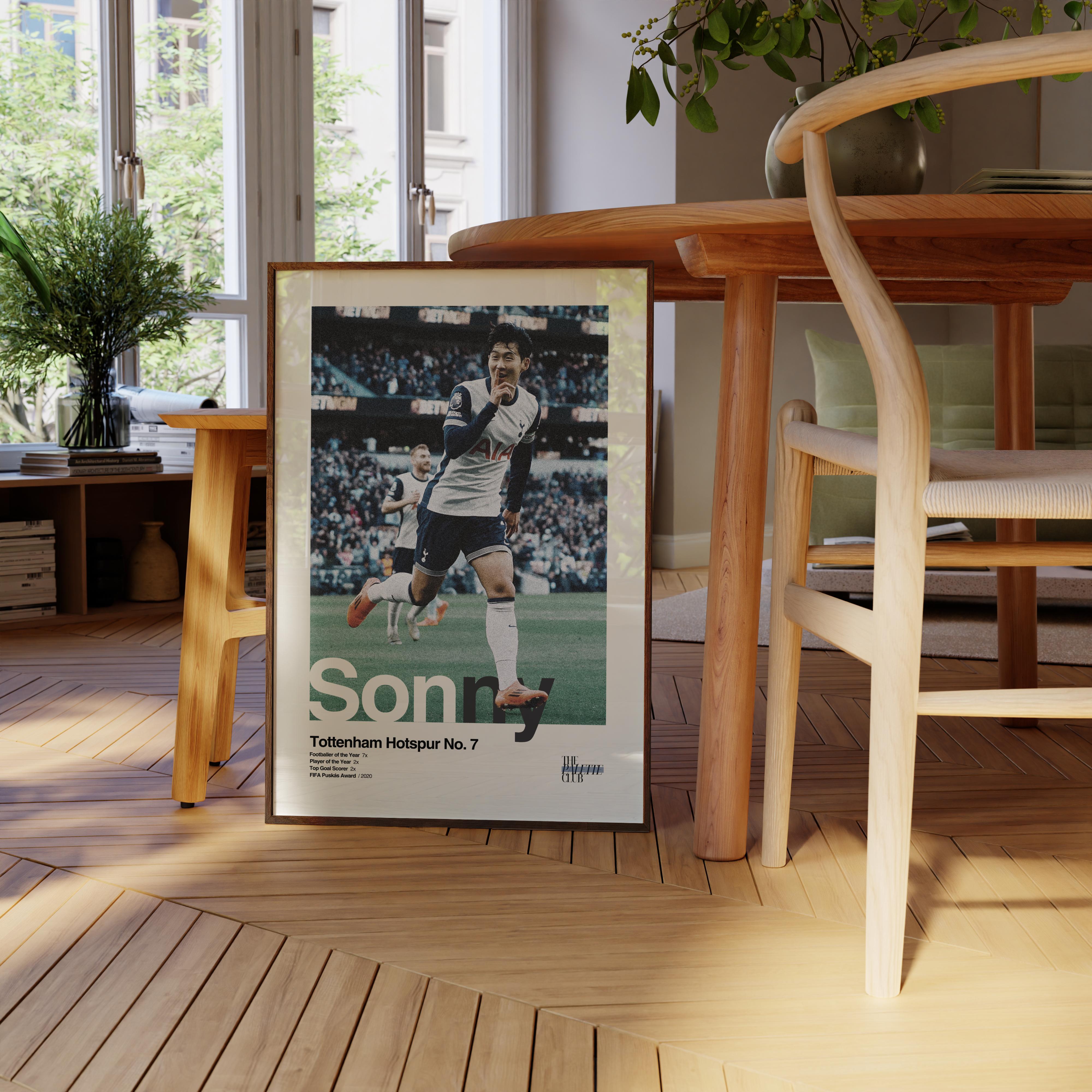 Son Heung-Min Tottenham Hotspur Print v2