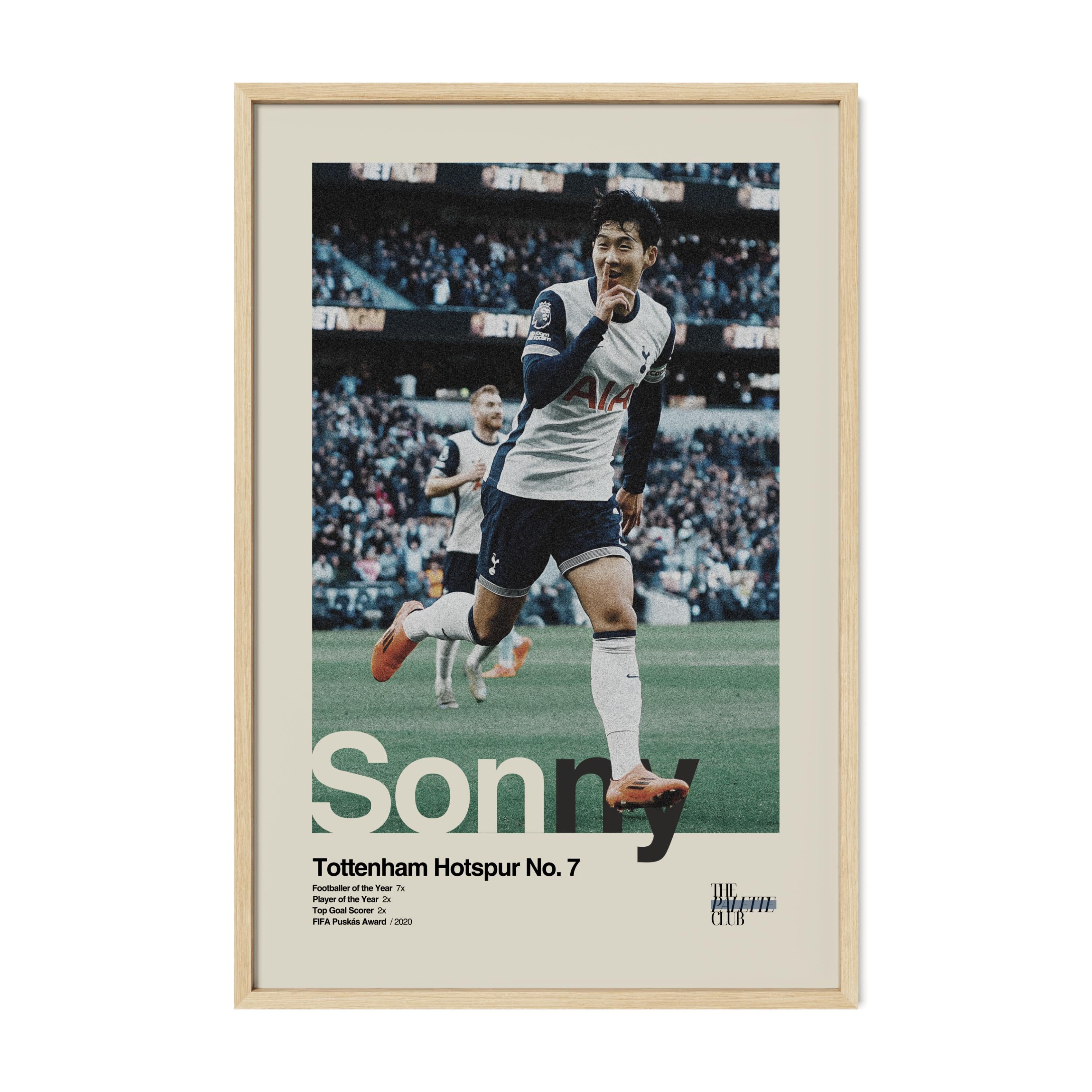 Son Heung-Min Tottenham Hotspur Print v2