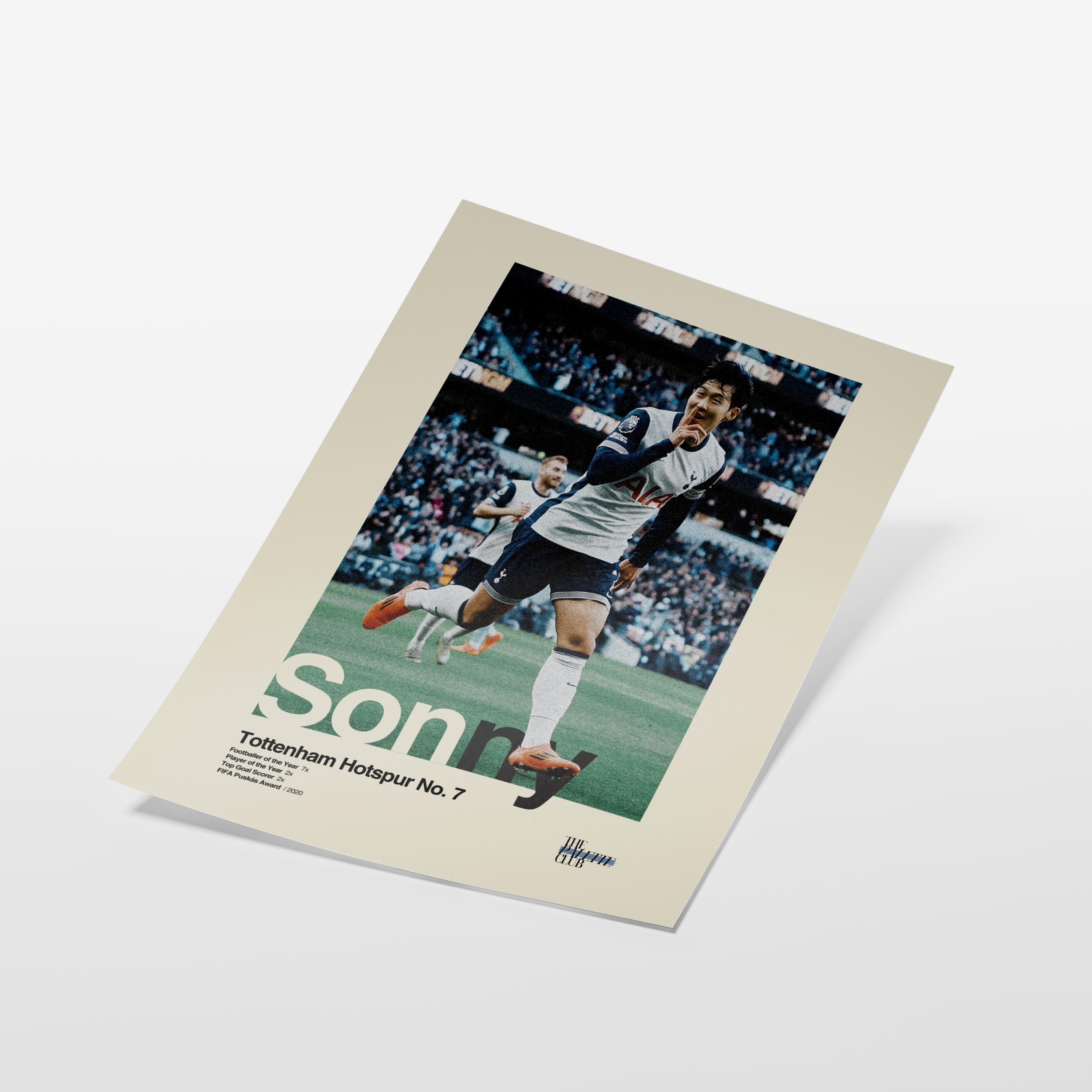 Son Heung-Min Tottenham Hotspur Print v2