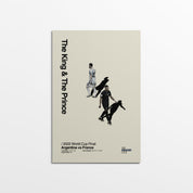 Messi & Mbappé 2022 World Cup Final Print