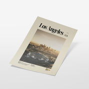 Los Angeles Sunset Dodgers Stadium Print