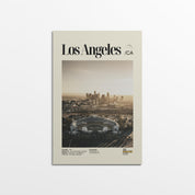 Los Angeles Sunset Dodgers Stadium Print