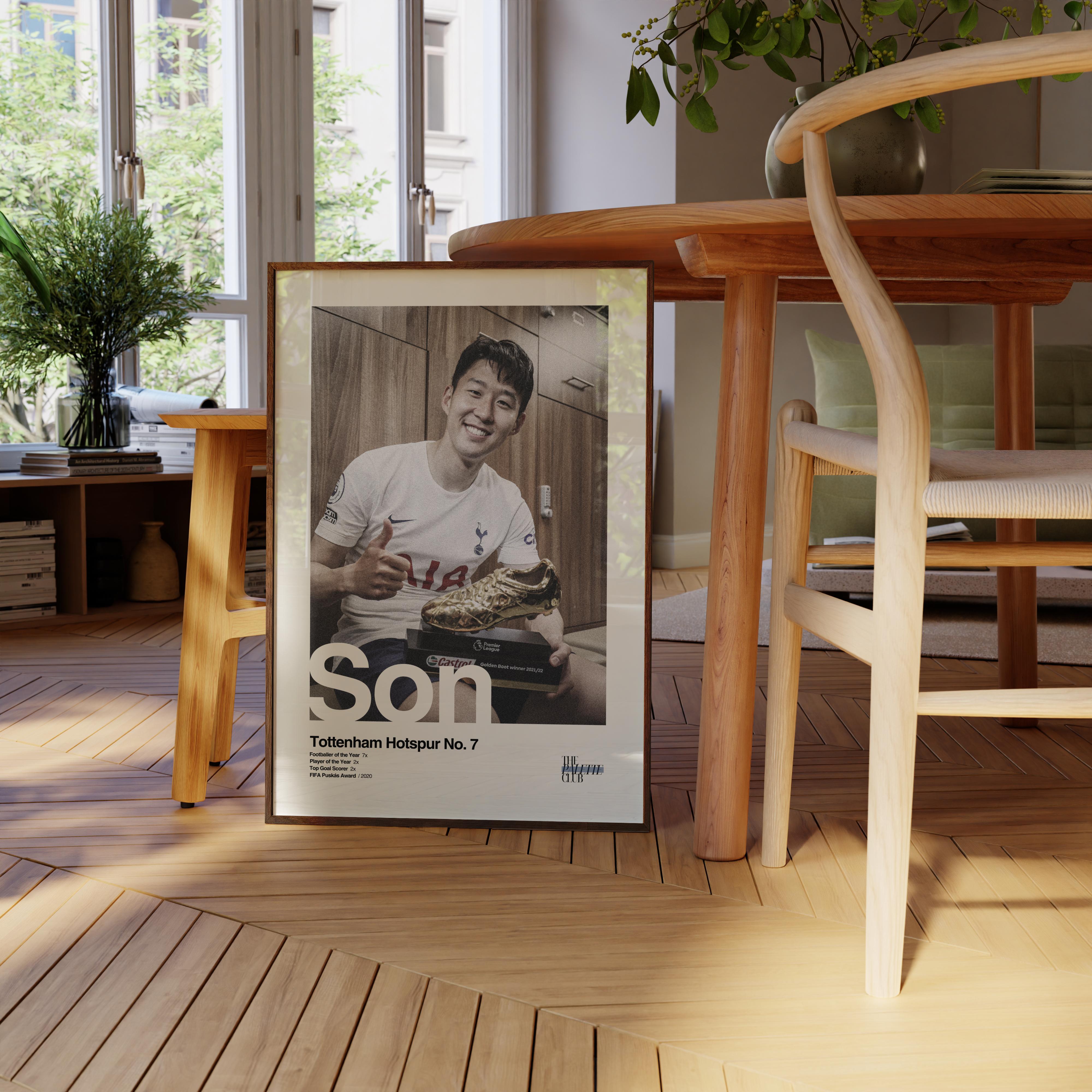 Son Heung-Min Tottenham Hotspur Print v1