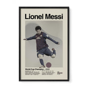 Lionel Messi Barcelona Print v3