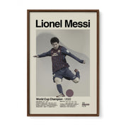 Lionel Messi Barcelona Print v3