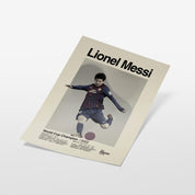 Lionel Messi Barcelona Print v3