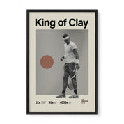 Rafael Nadal "King of Clay" Print