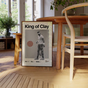 Rafael Nadal "King of Clay" Print