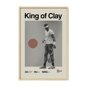 Rafael Nadal "King of Clay" Print