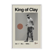 Rafael Nadal "King of Clay" Print