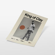 Rafael Nadal "King of Clay" Print