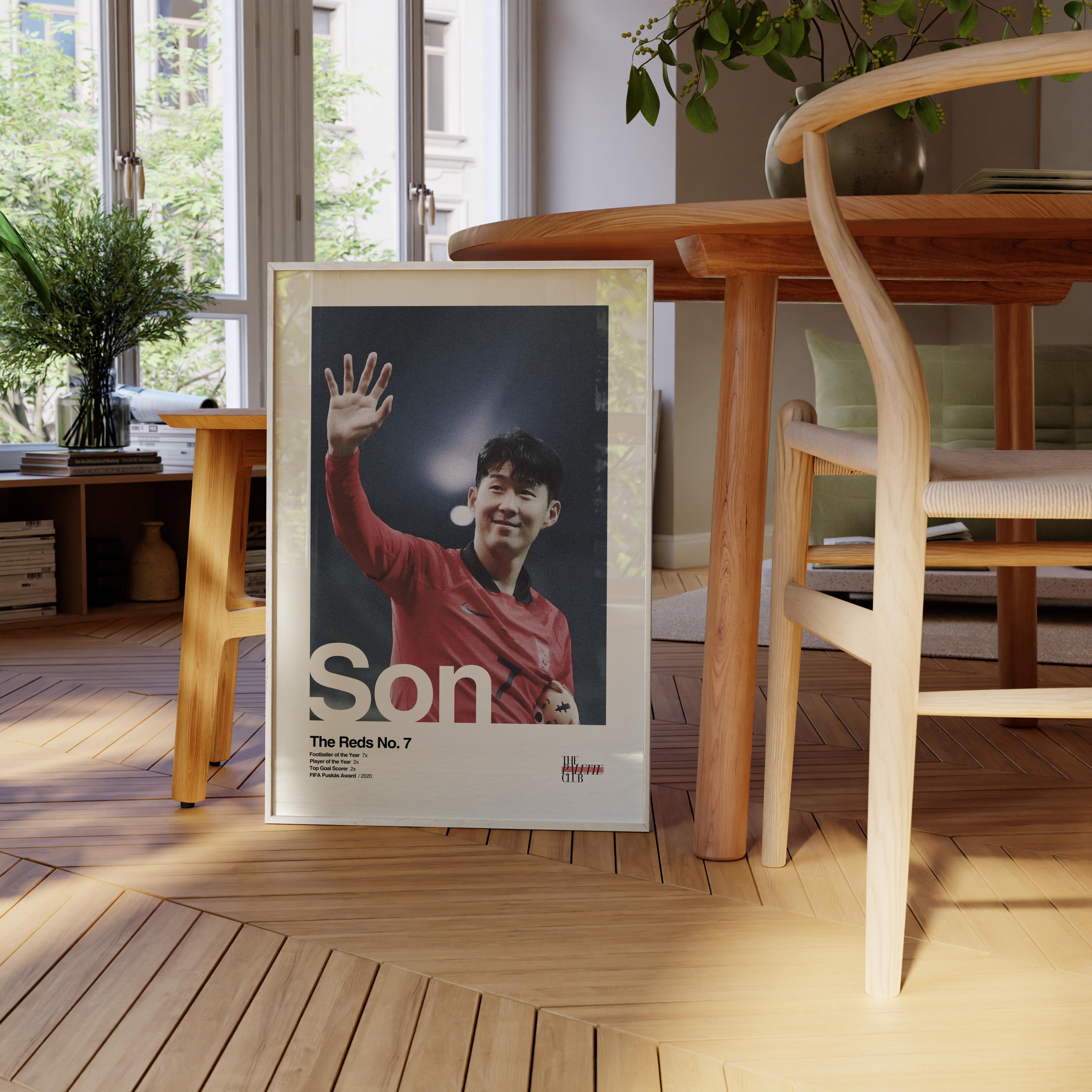 Son Heung-Min Korea 'Sonny' Print
