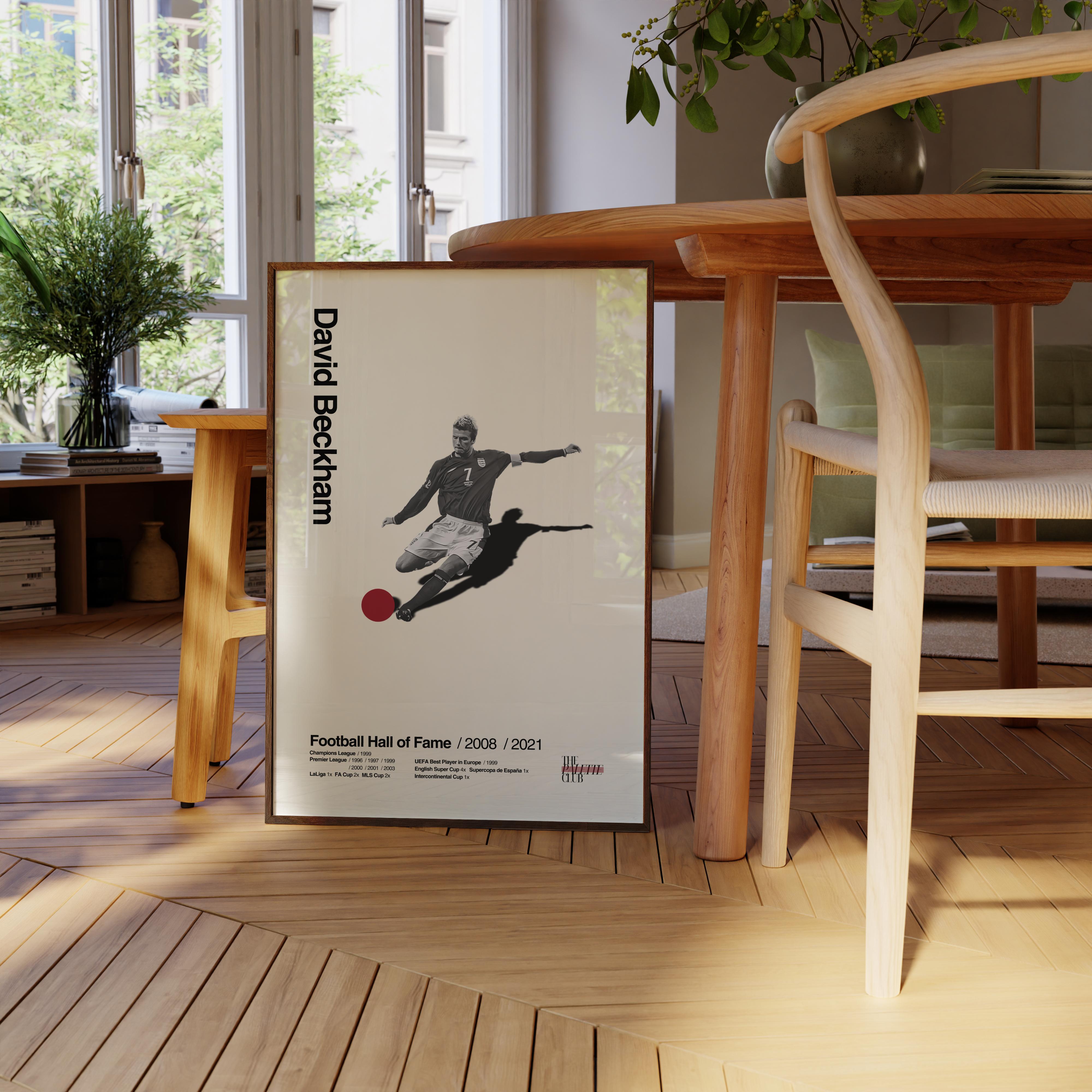 David Beckham England Print