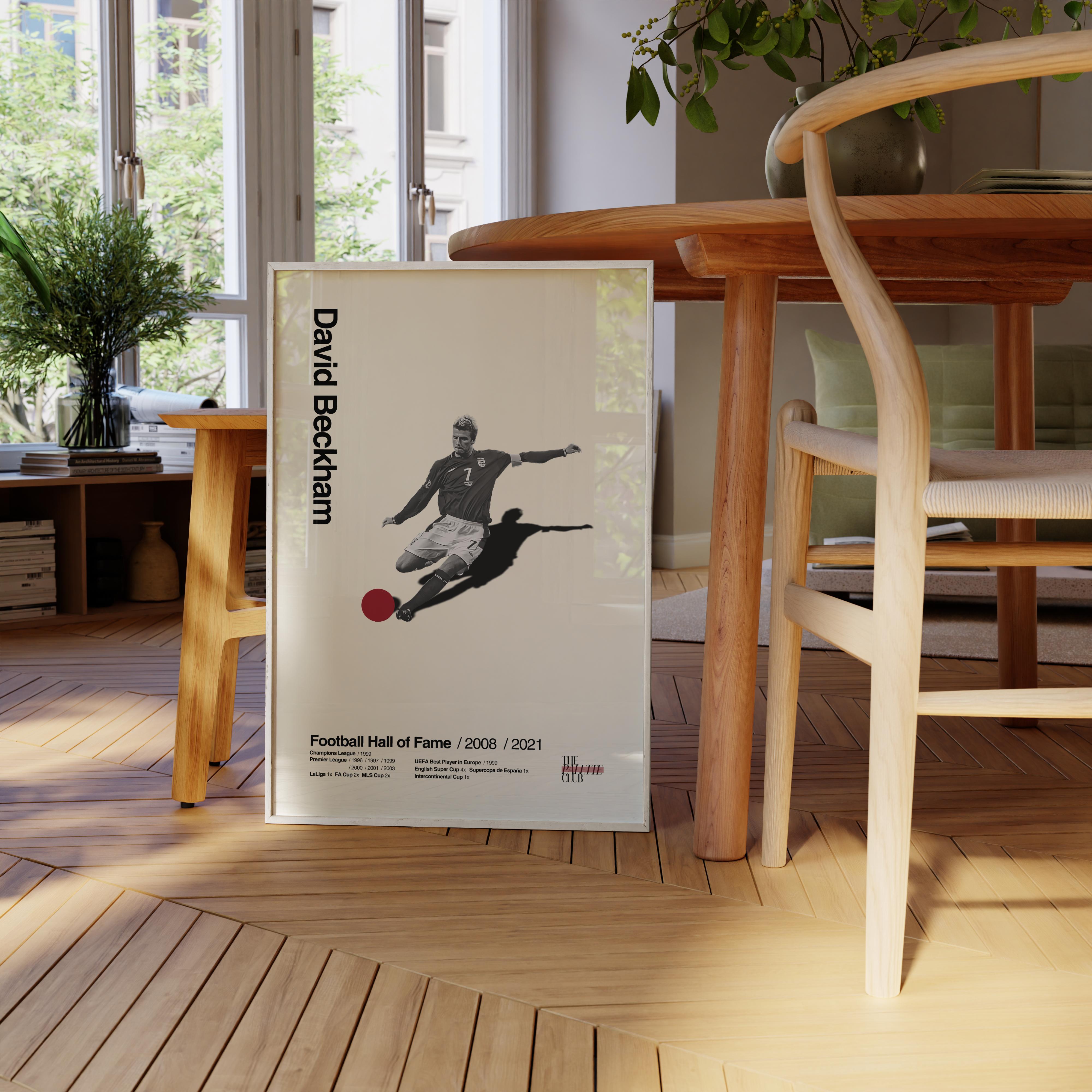 David Beckham England Print