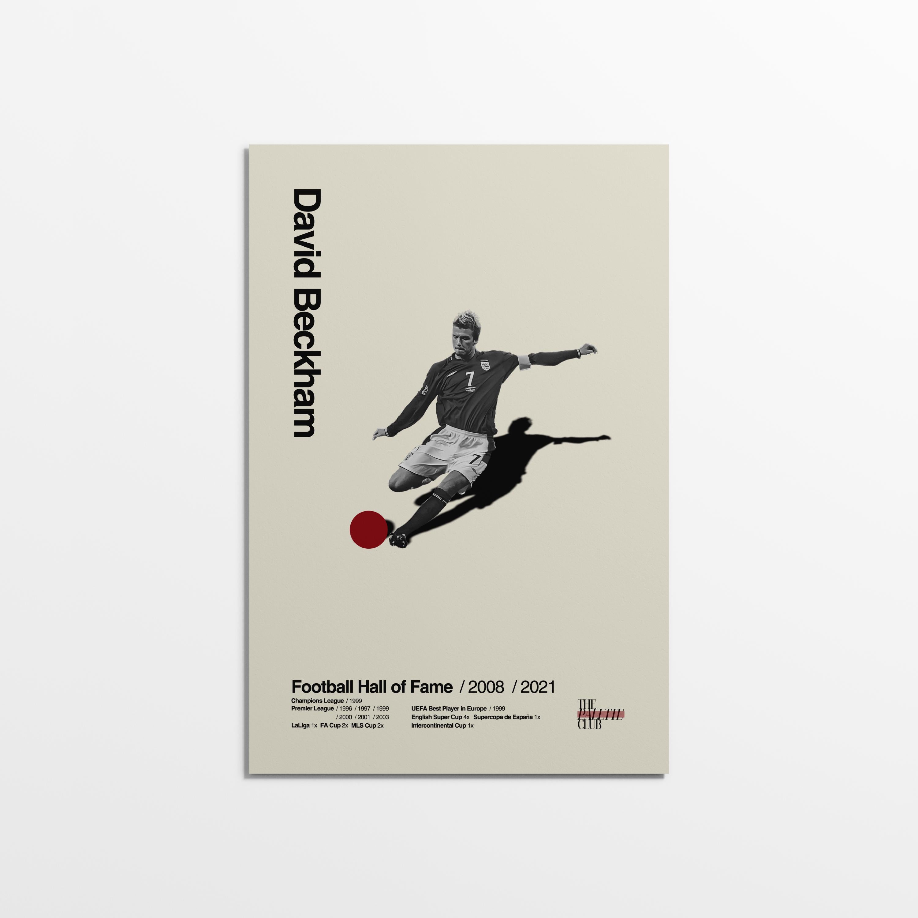 David Beckham England Print