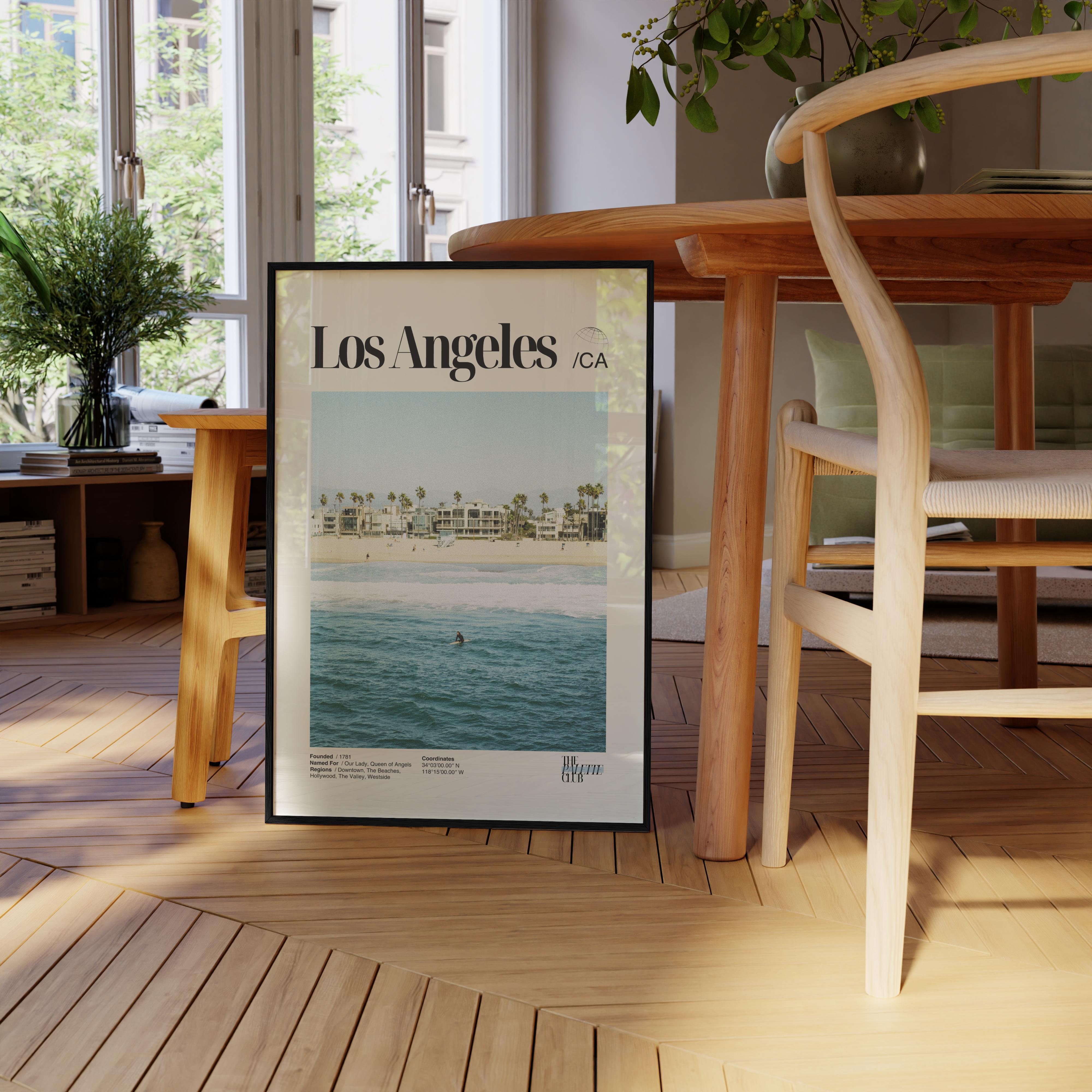 Los Angeles Beaches Print