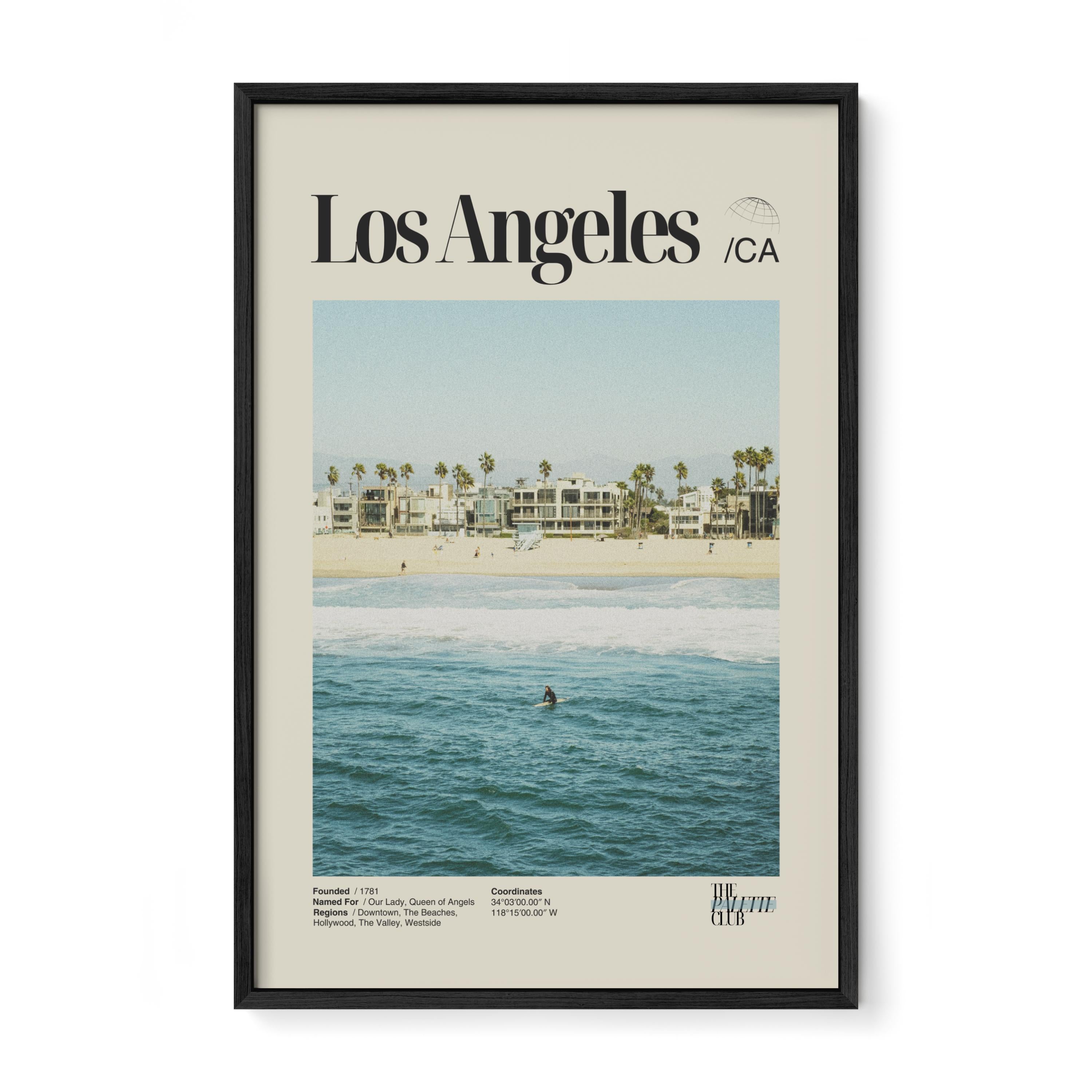 Los Angeles Beaches Print